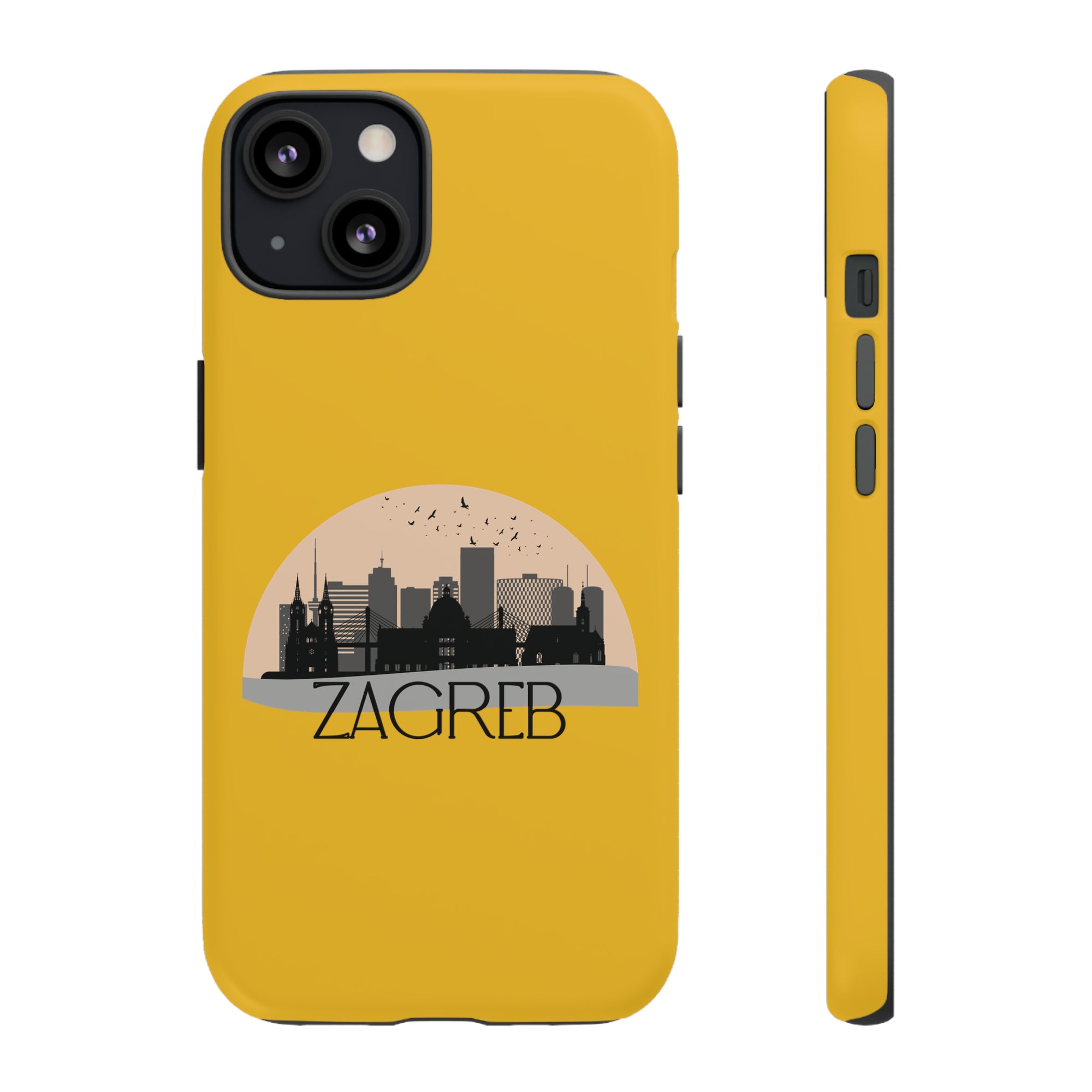 ZAGREB Phone Case - Yellow