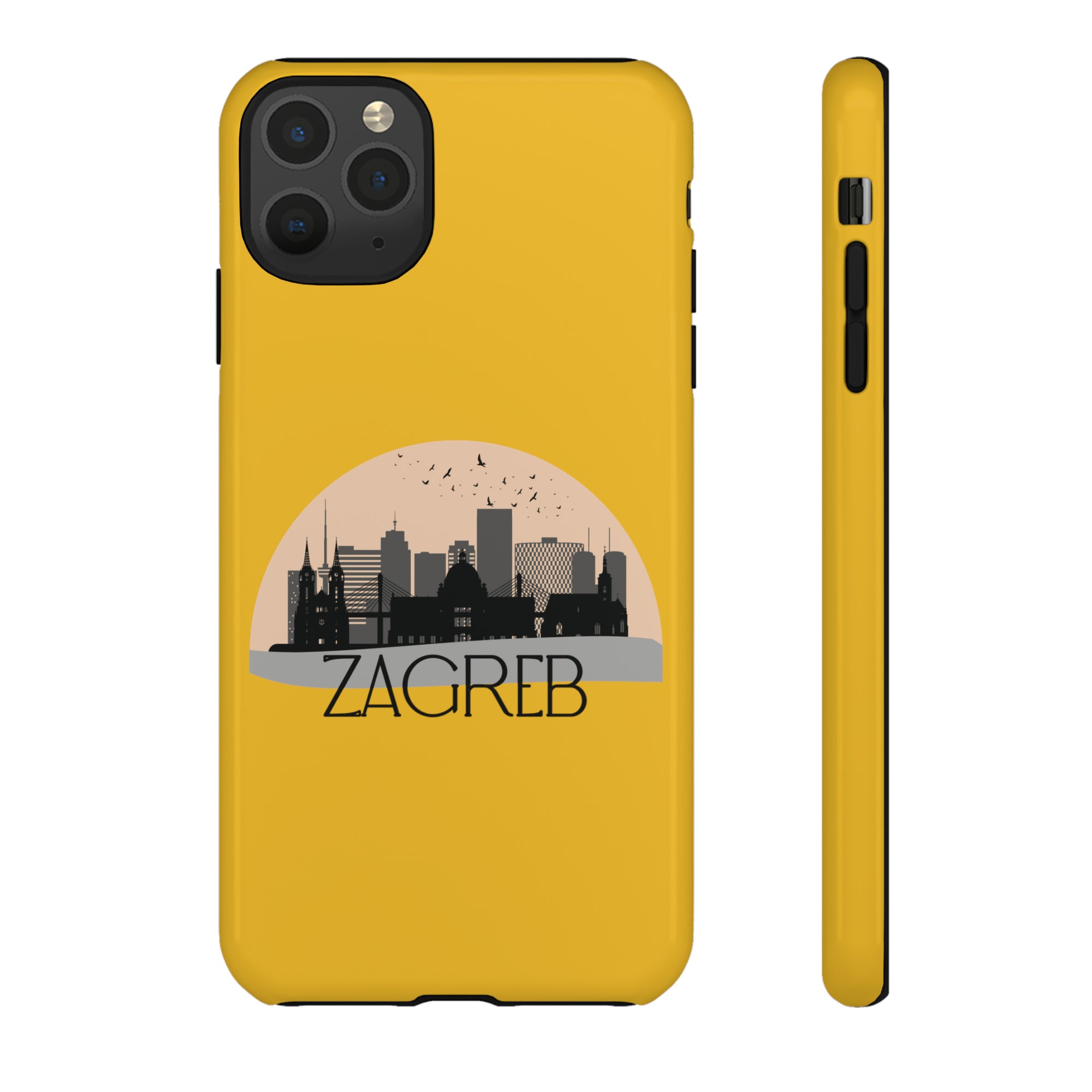 ZAGREB Phone Case - Yellow