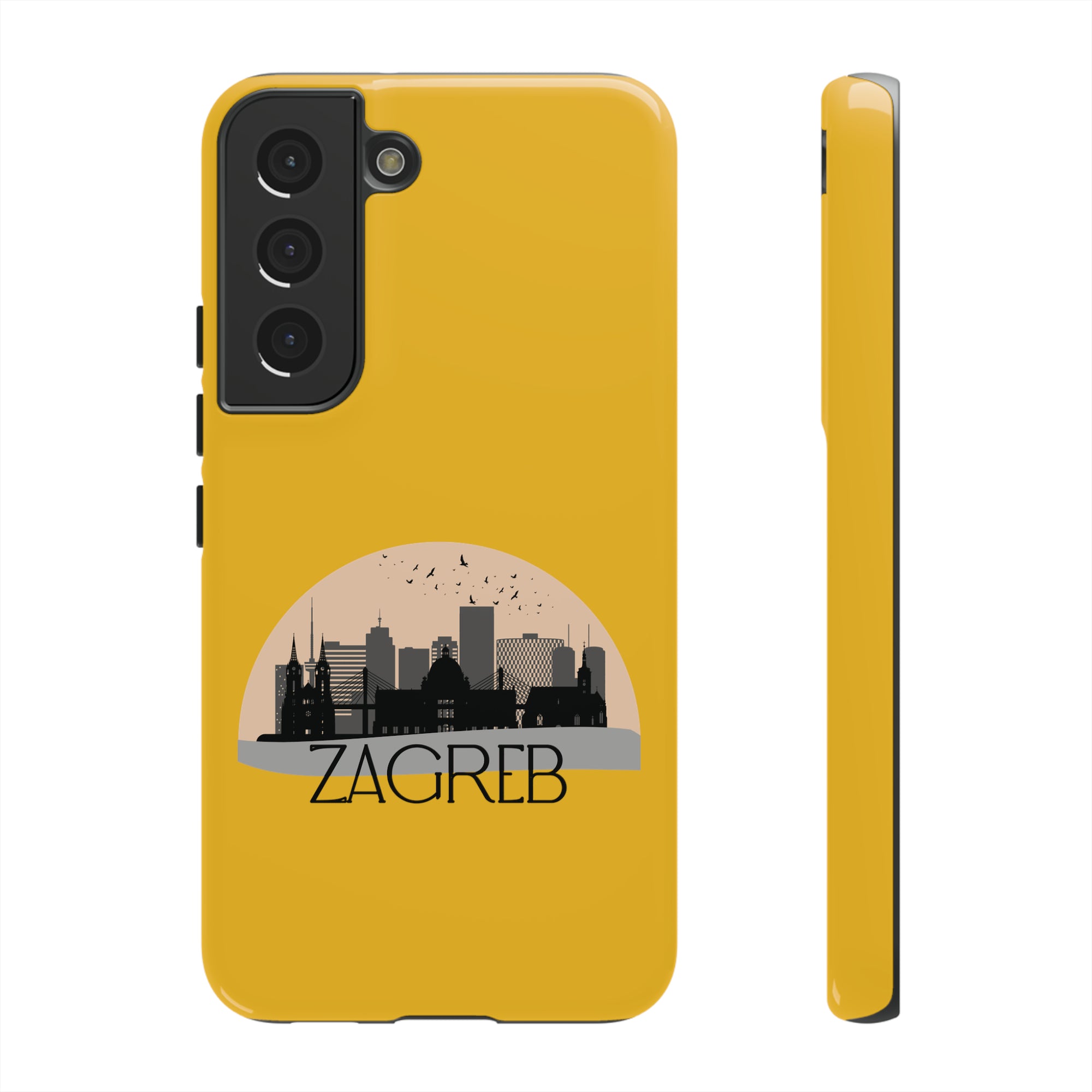 ZAGREB Phone Case - Yellow