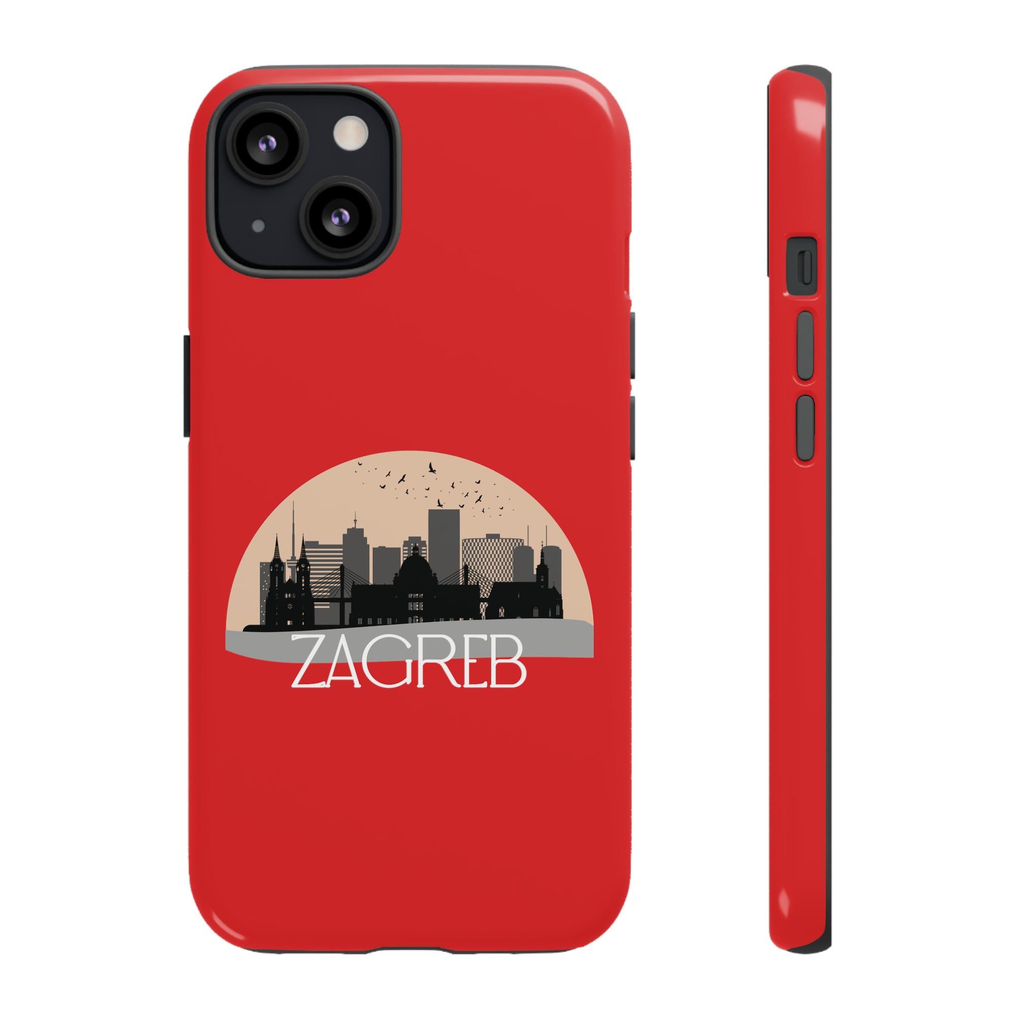 ZAGREB Phone Case - Red