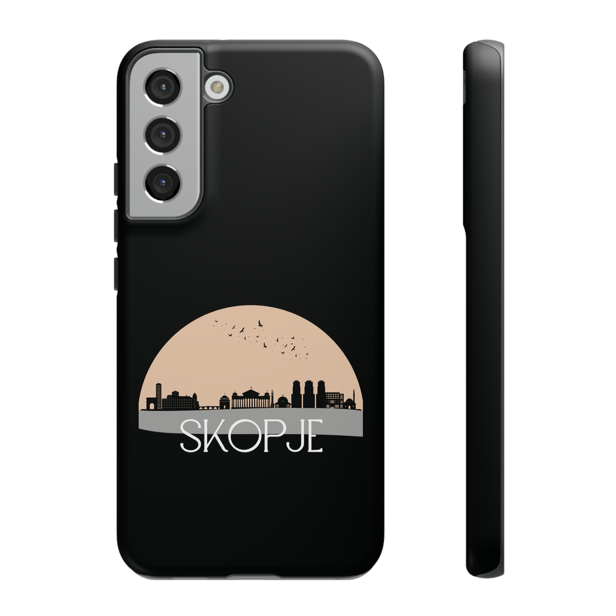 SKOPJE Phone Case - Black