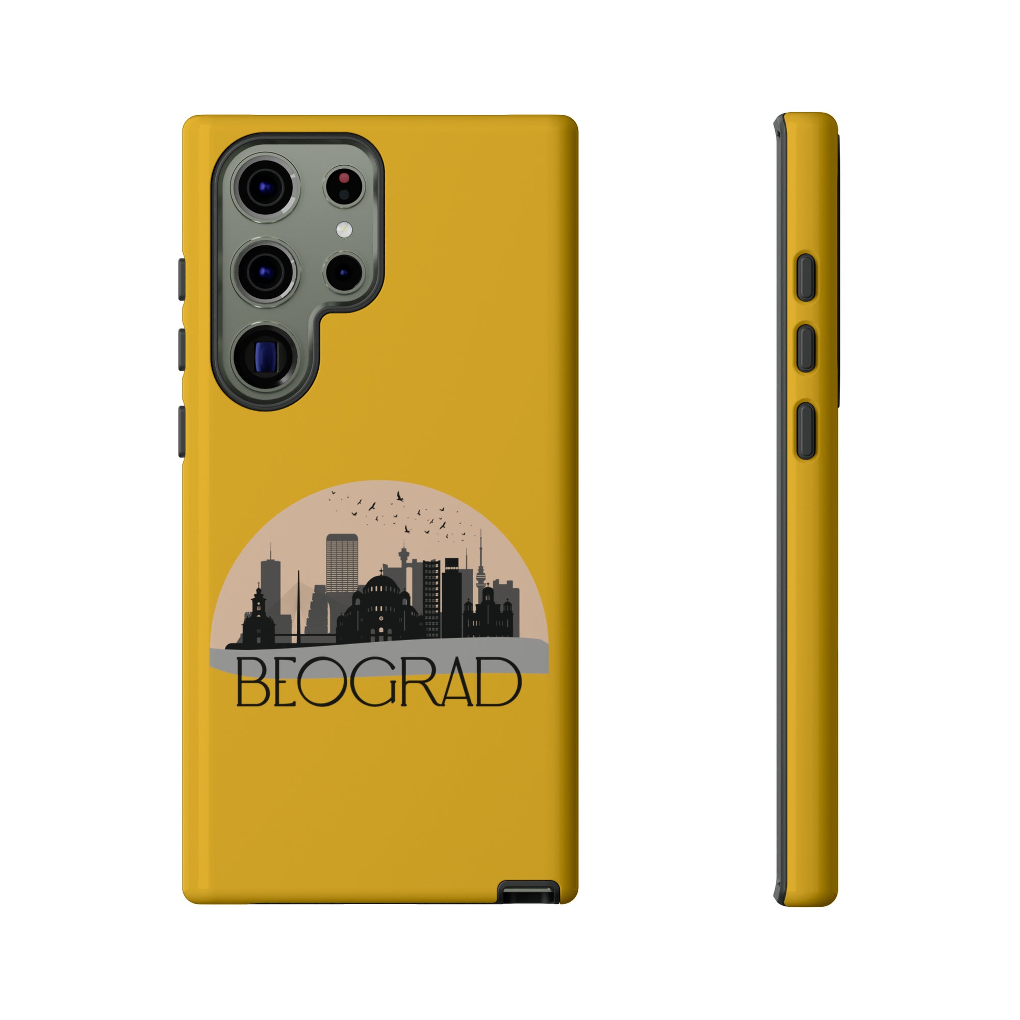 BEOGRAD Phone Case - Yellow