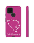 Šeher Bosno Volim Te Phone Case - Pink