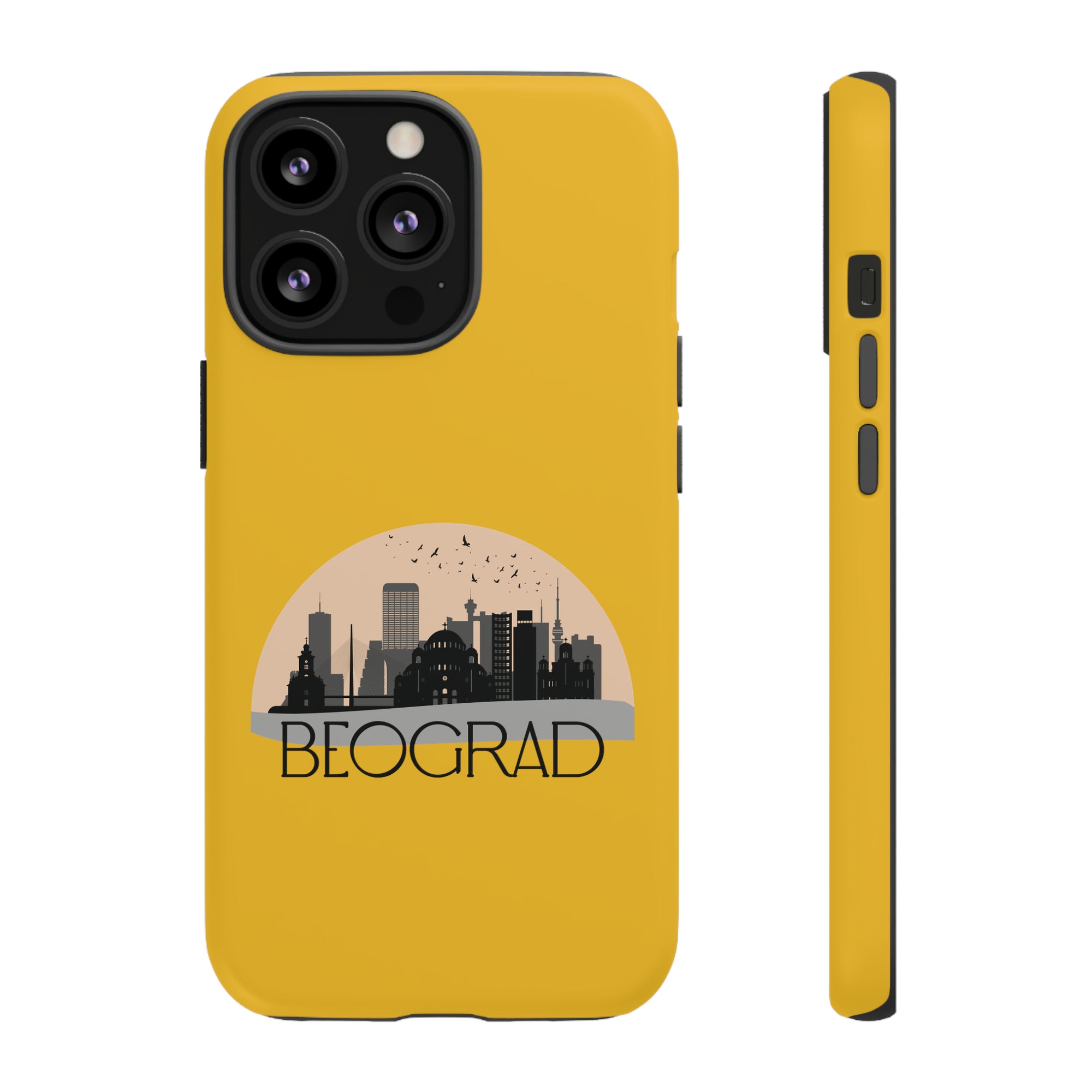 BEOGRAD Phone Case - Yellow