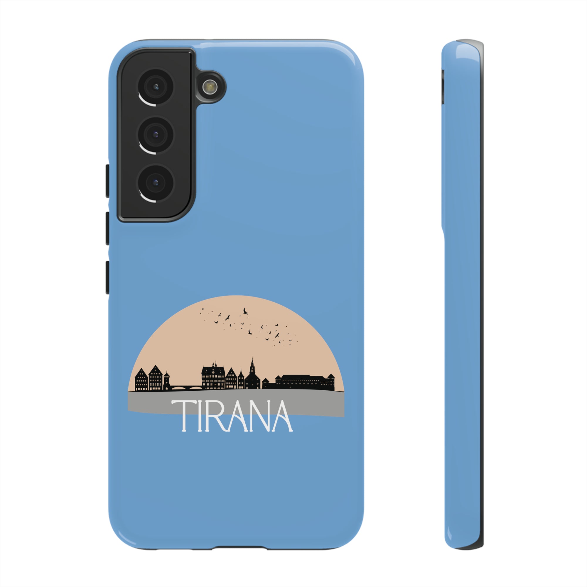 TIRANA Phone Case - Light Blue