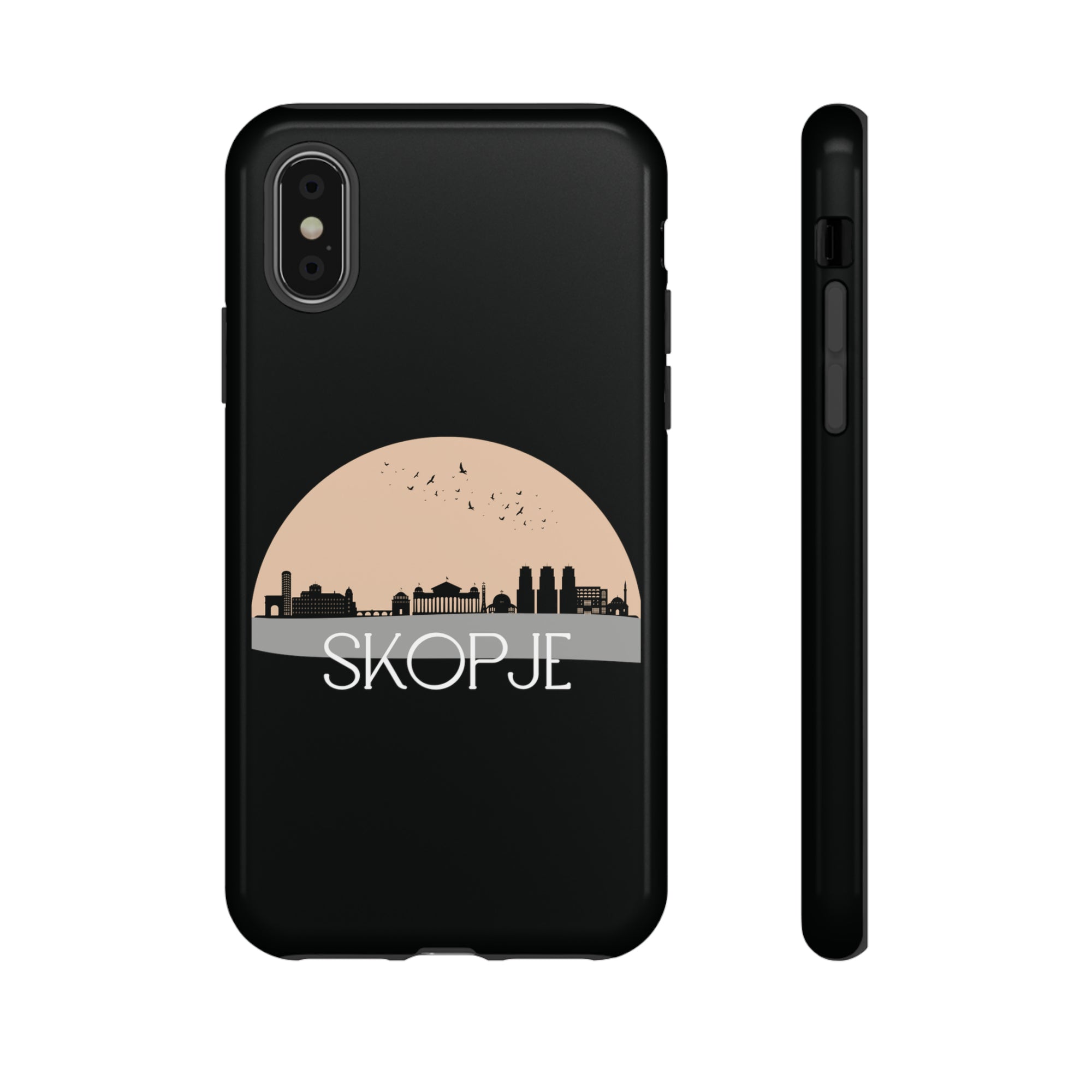 SKOPJE Phone Case - Black