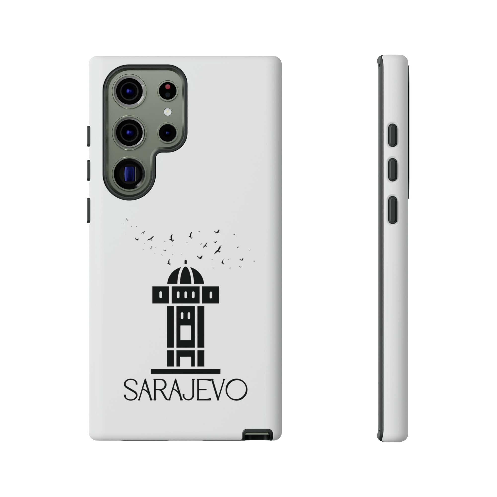 SARAJEVO SEBILJ Phone Case - White