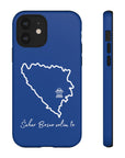 Šeher Bosno Volim Te Phone Case - Blue