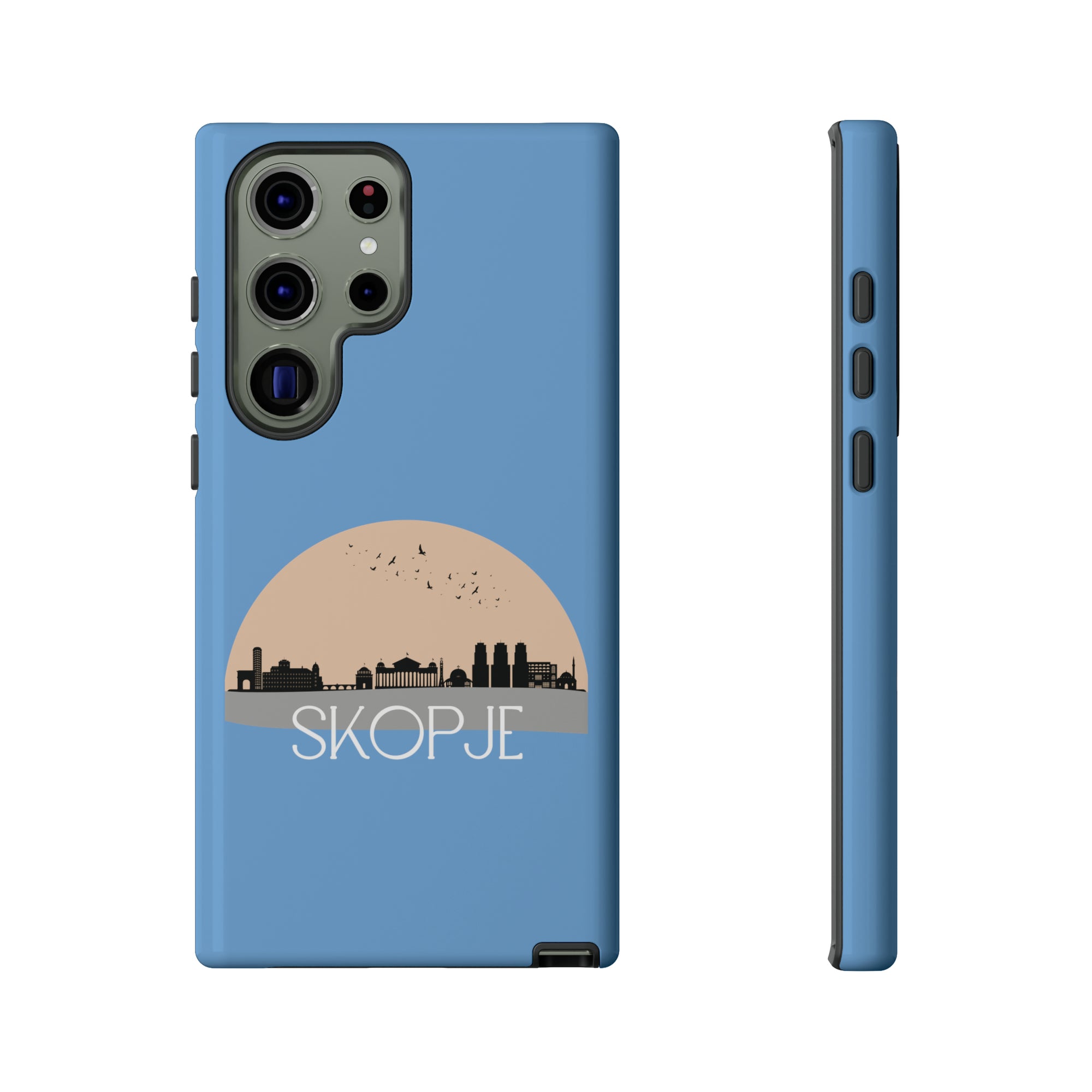 SKOPJE Phone Case - Light Blue