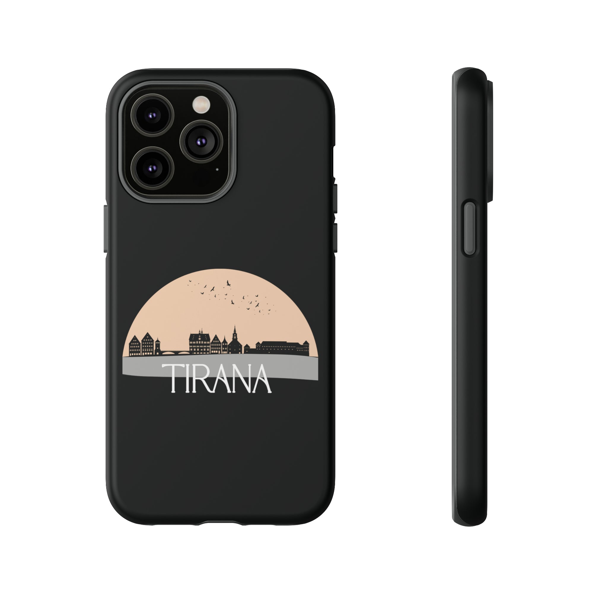 TIRANA Phone Case - Black