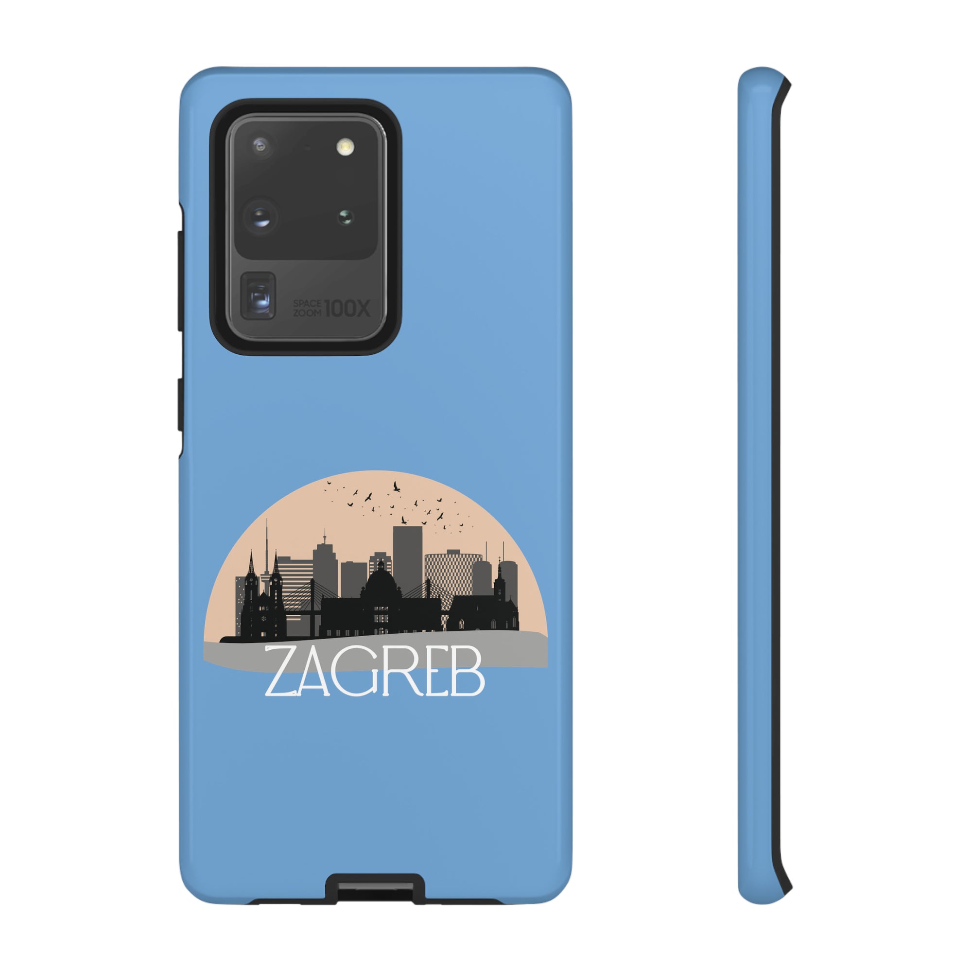 ZAGREB Phone Case - Light Blue