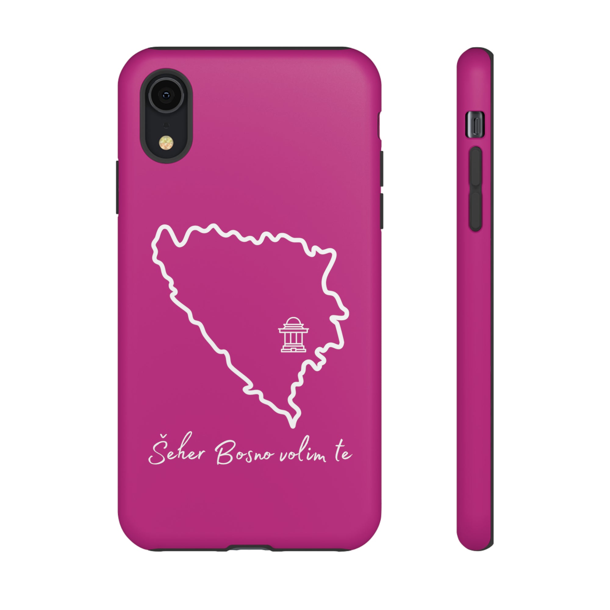 Šeher Bosno Volim Te Phone Case - Pink