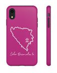 Šeher Bosno Volim Te Phone Case - Pink