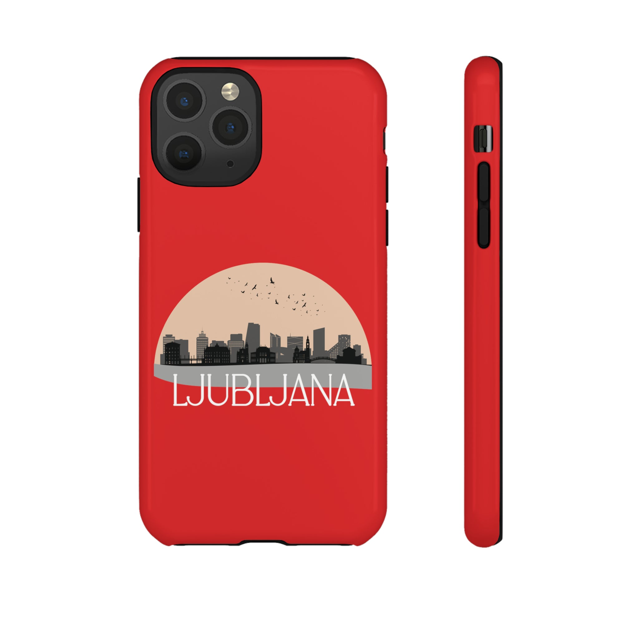 LJUBLJANA Phone Case - Red