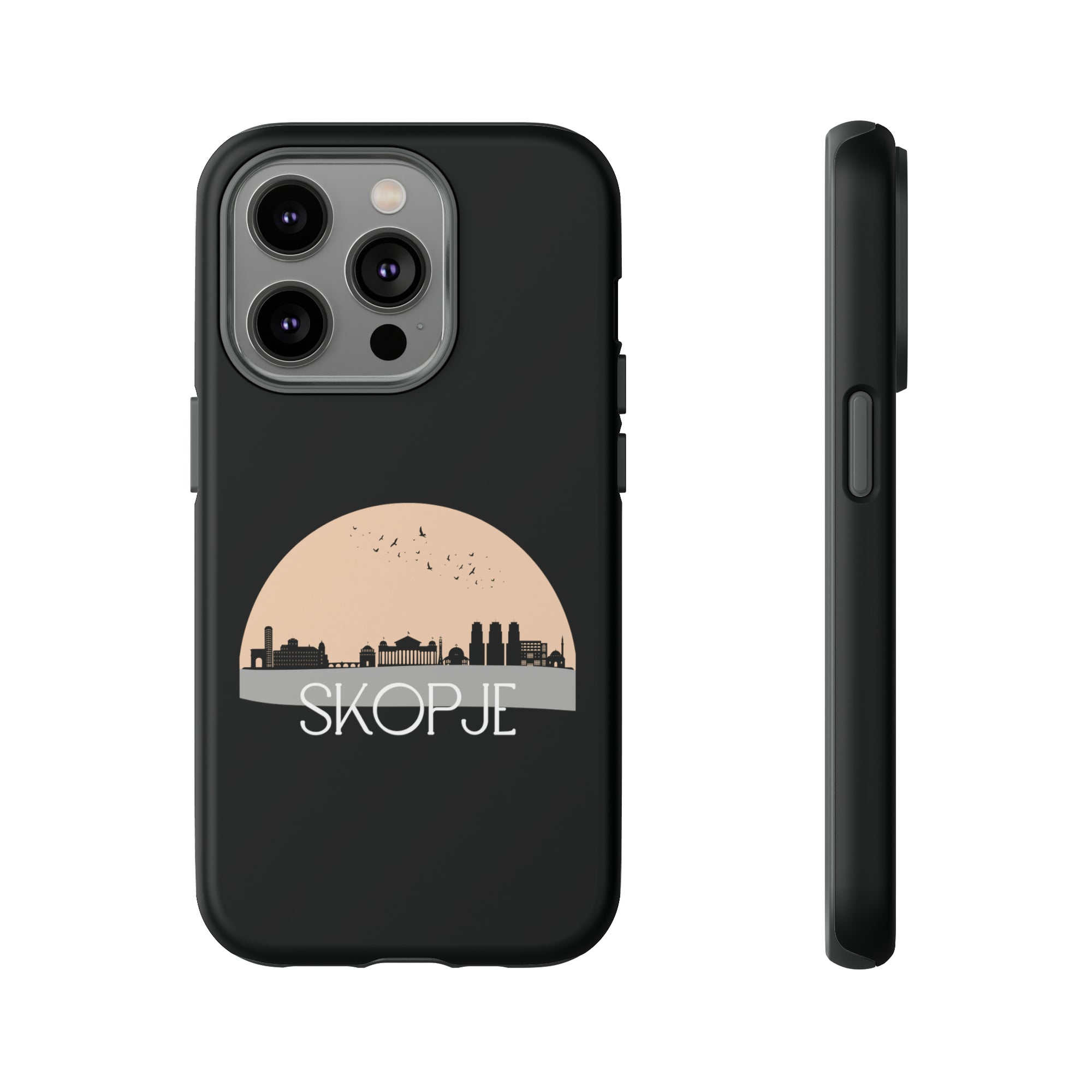 SKOPJE Phone Case - Black