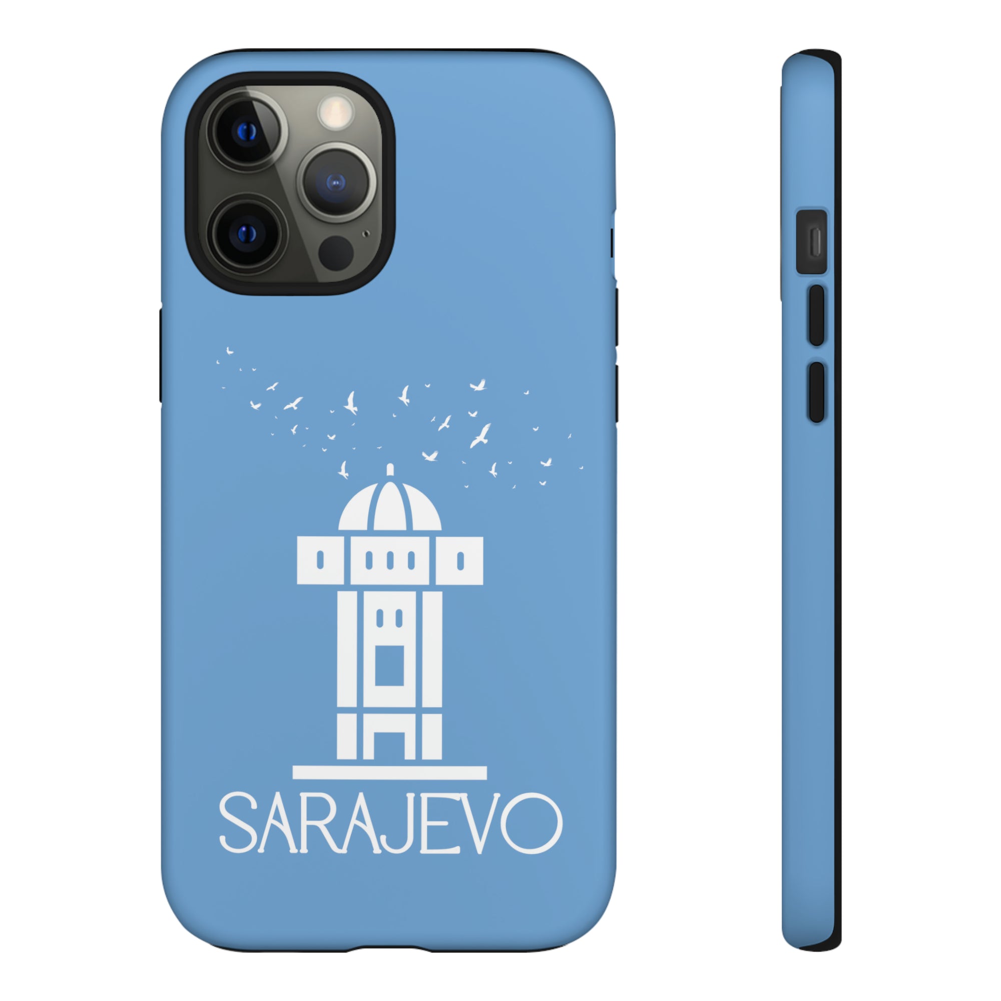 SARAJEVO SEBILJ Phone Case - Light Blue