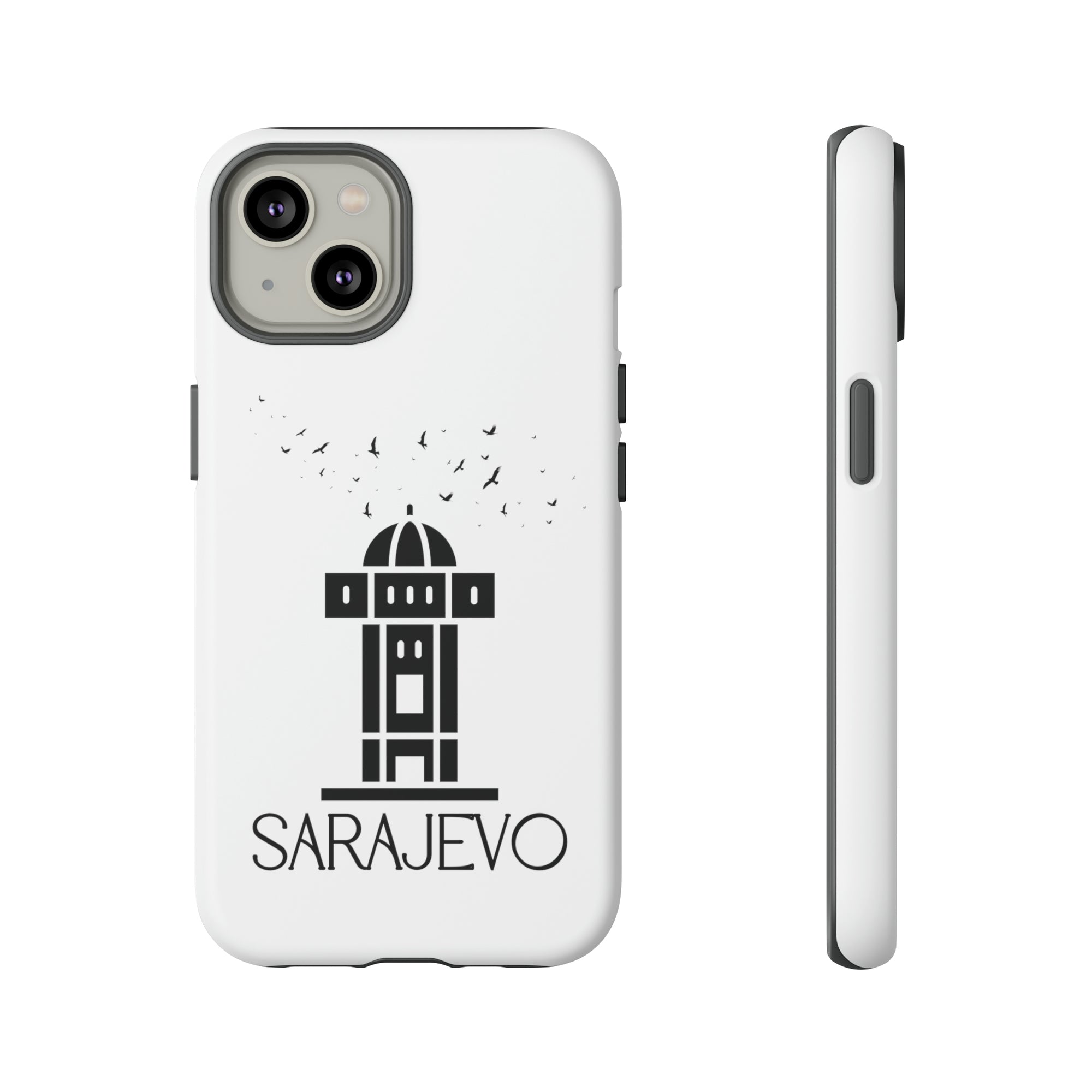 SARAJEVO SEBILJ Phone Case - White