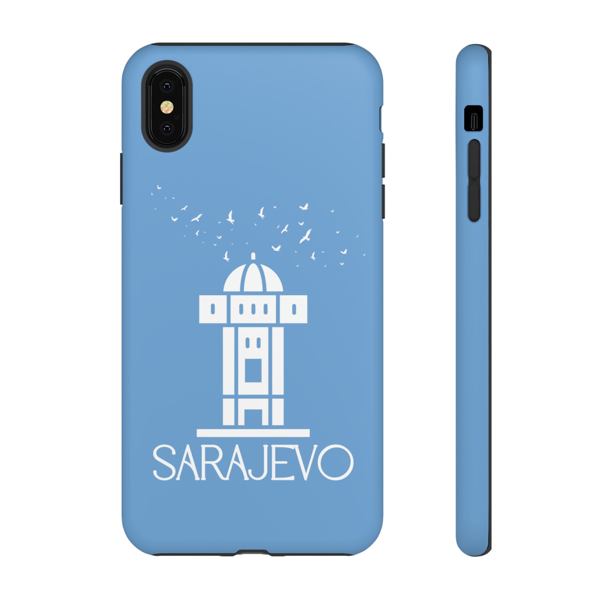 SARAJEVO SEBILJ Phone Case - Light Blue