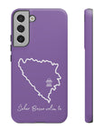 Šeher Bosno Volim Te Phone Case - Purple