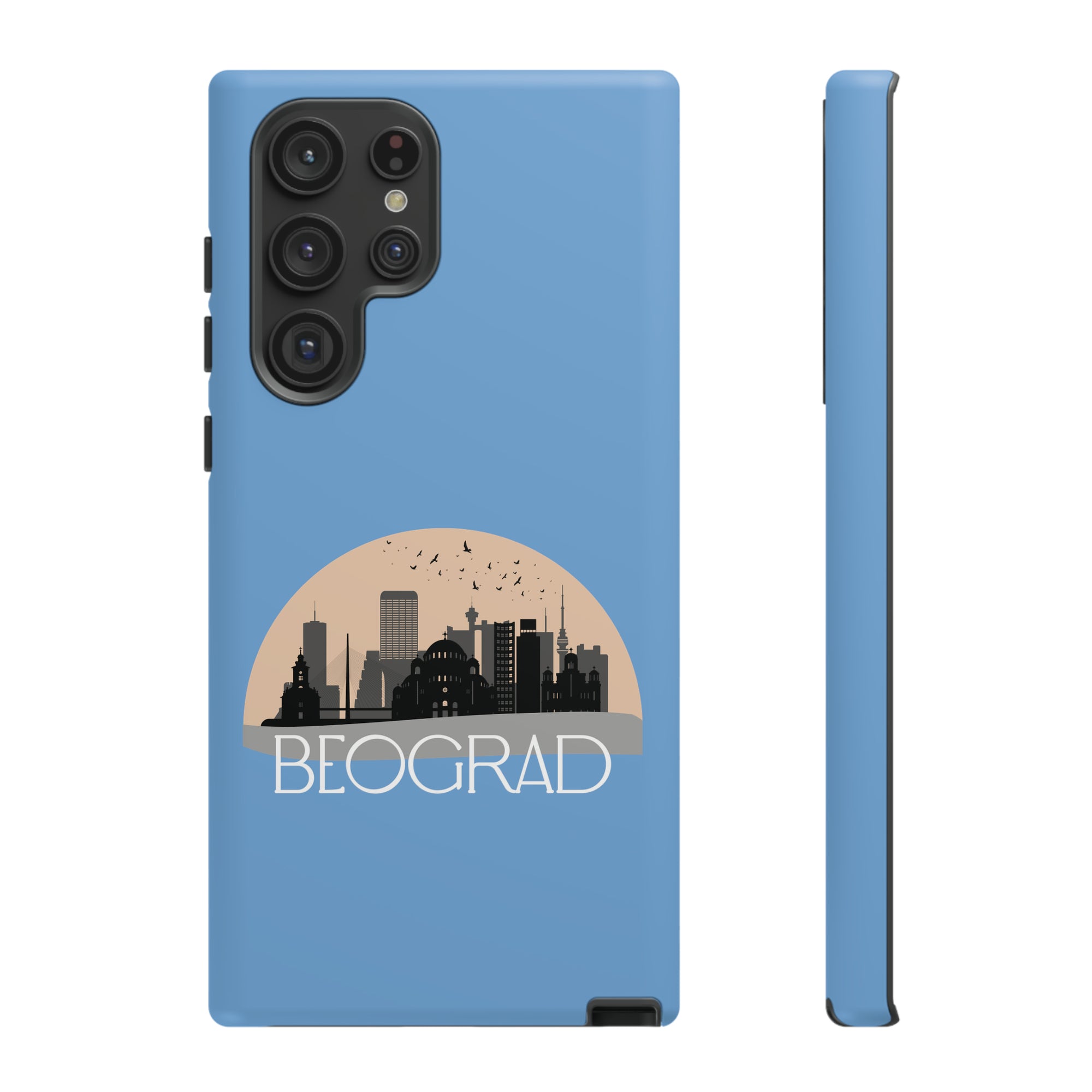 BEOGRAD Phone Case - Light Blue