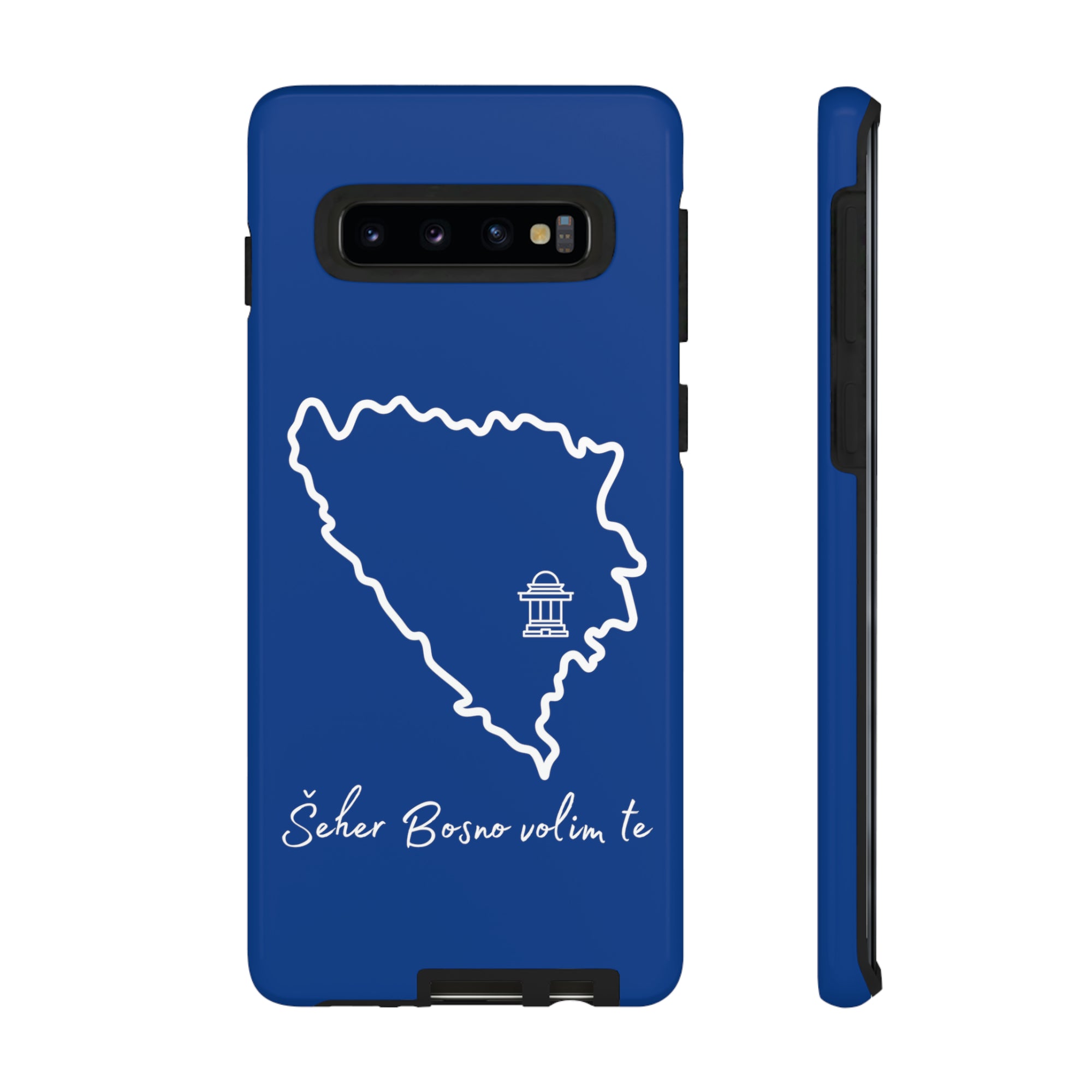 Šeher Bosno Volim Te Phone Case - Blue