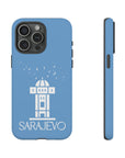 SARAJEVO SEBILJ Phone Case - Light Blue