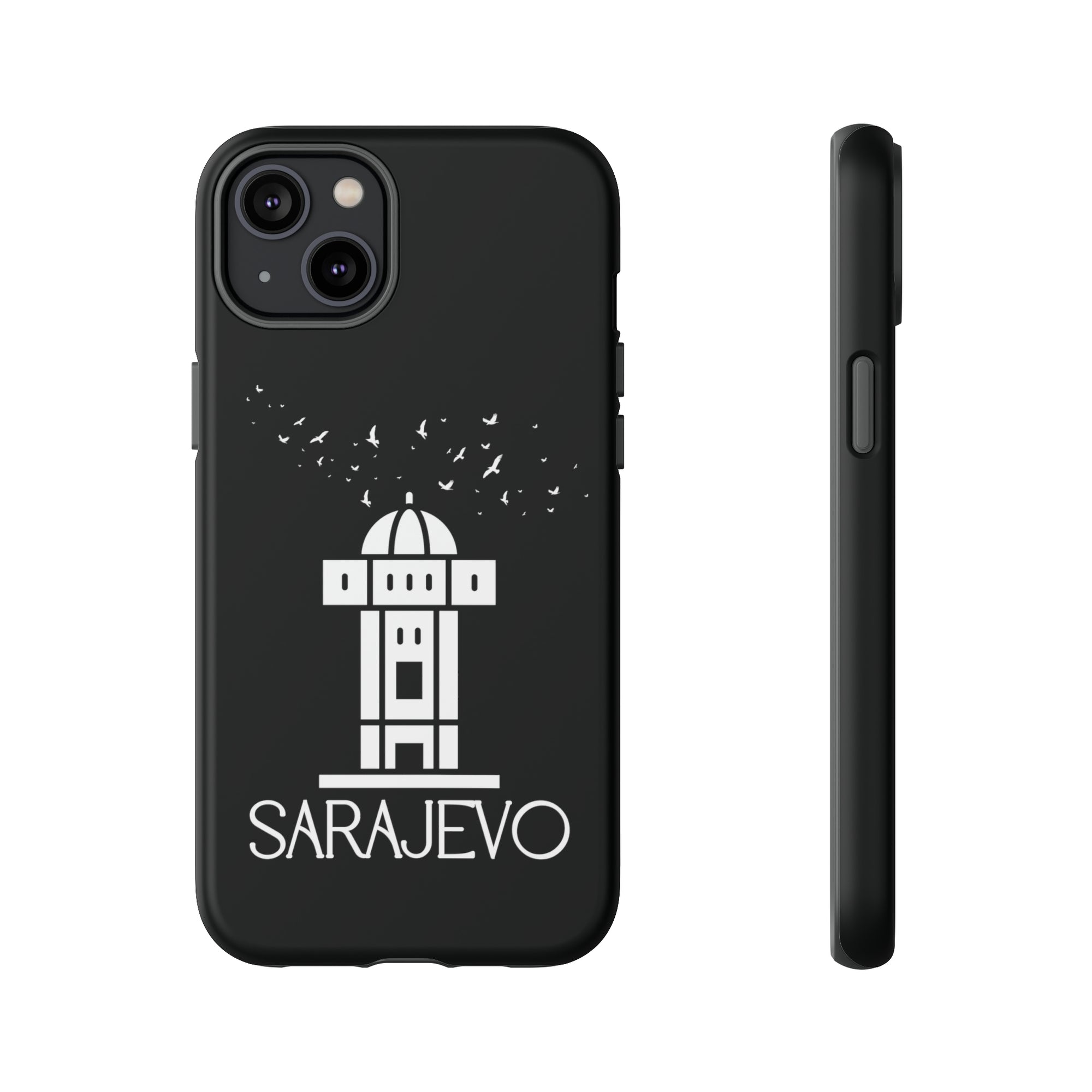 SARAJEVO SEBILJ Phone Case - Black