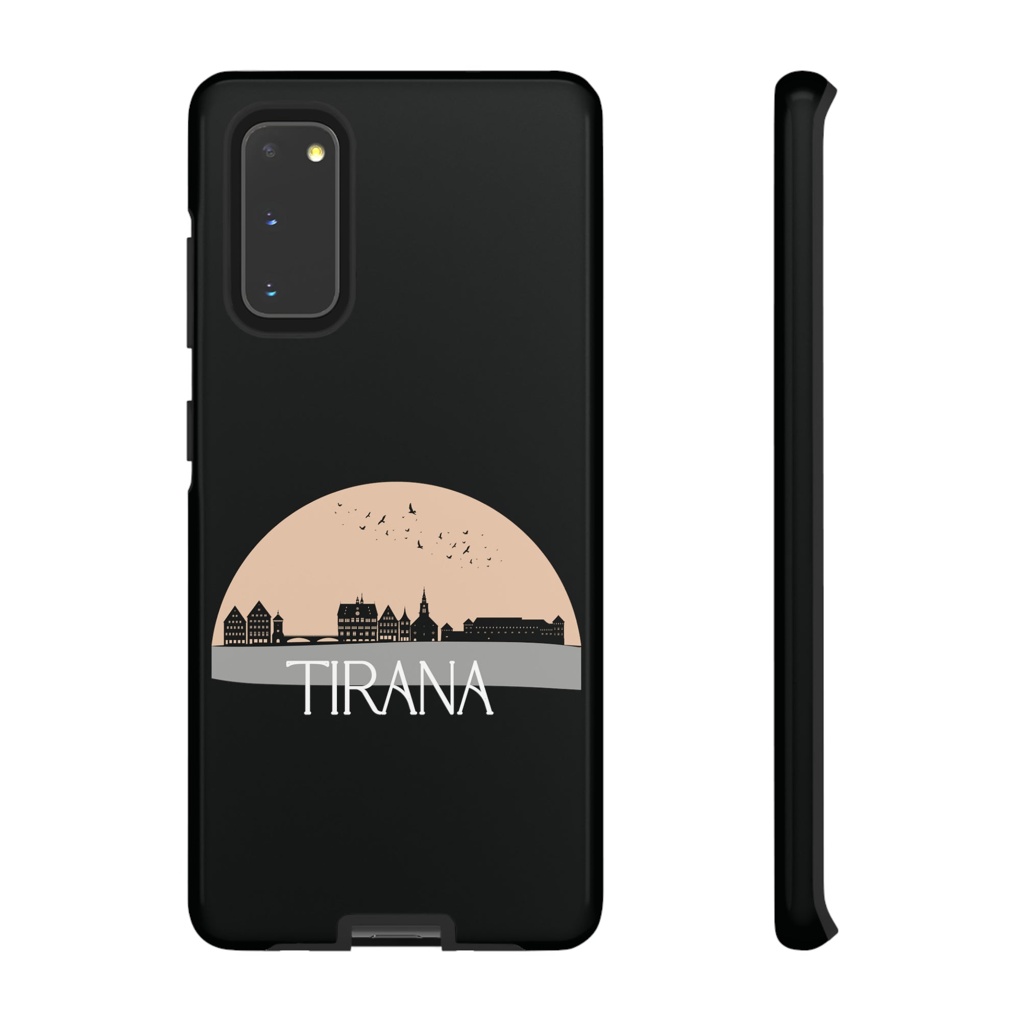 TIRANA Phone Case - Black