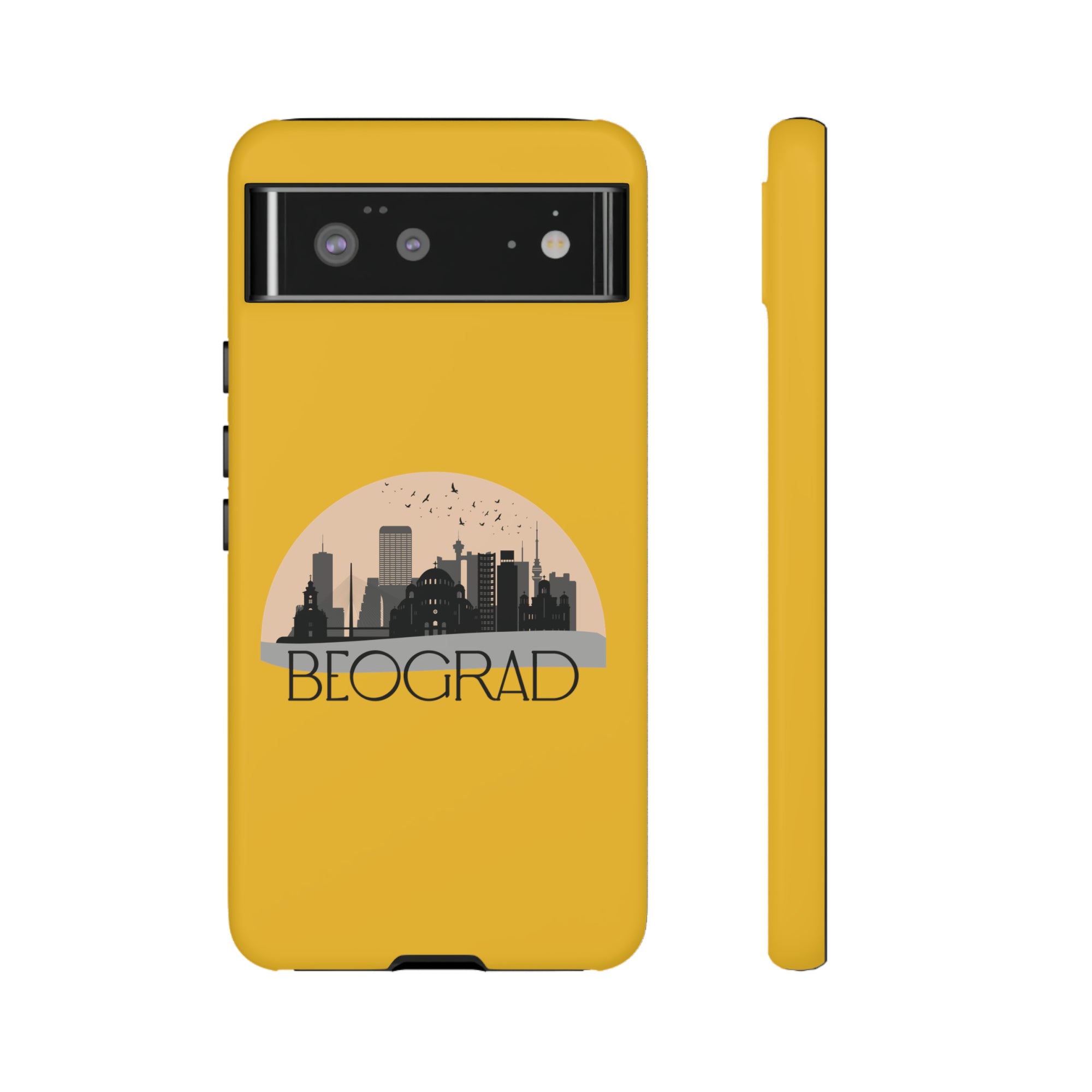 BEOGRAD Phone Case - Yellow