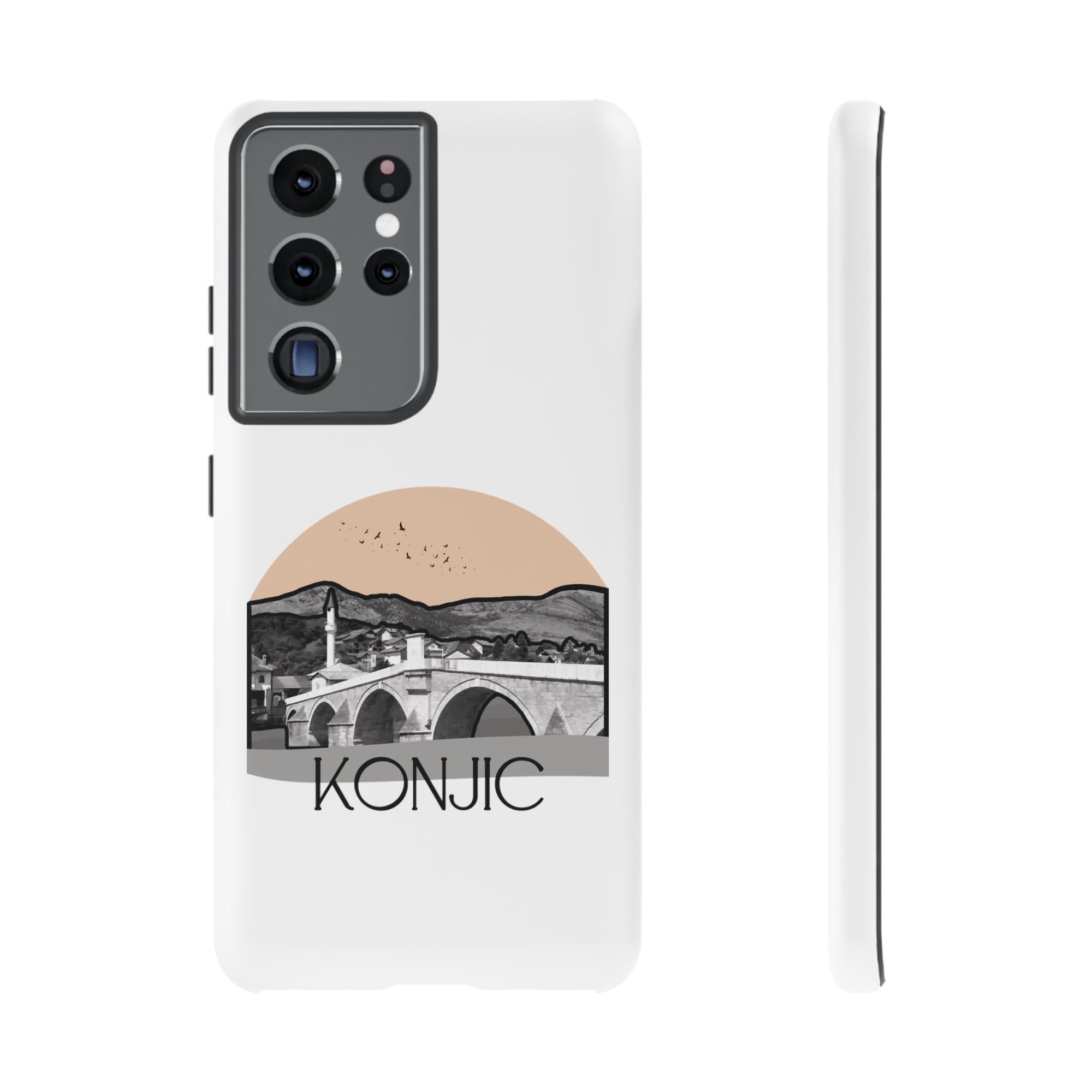 KONJIC Phone Case - White