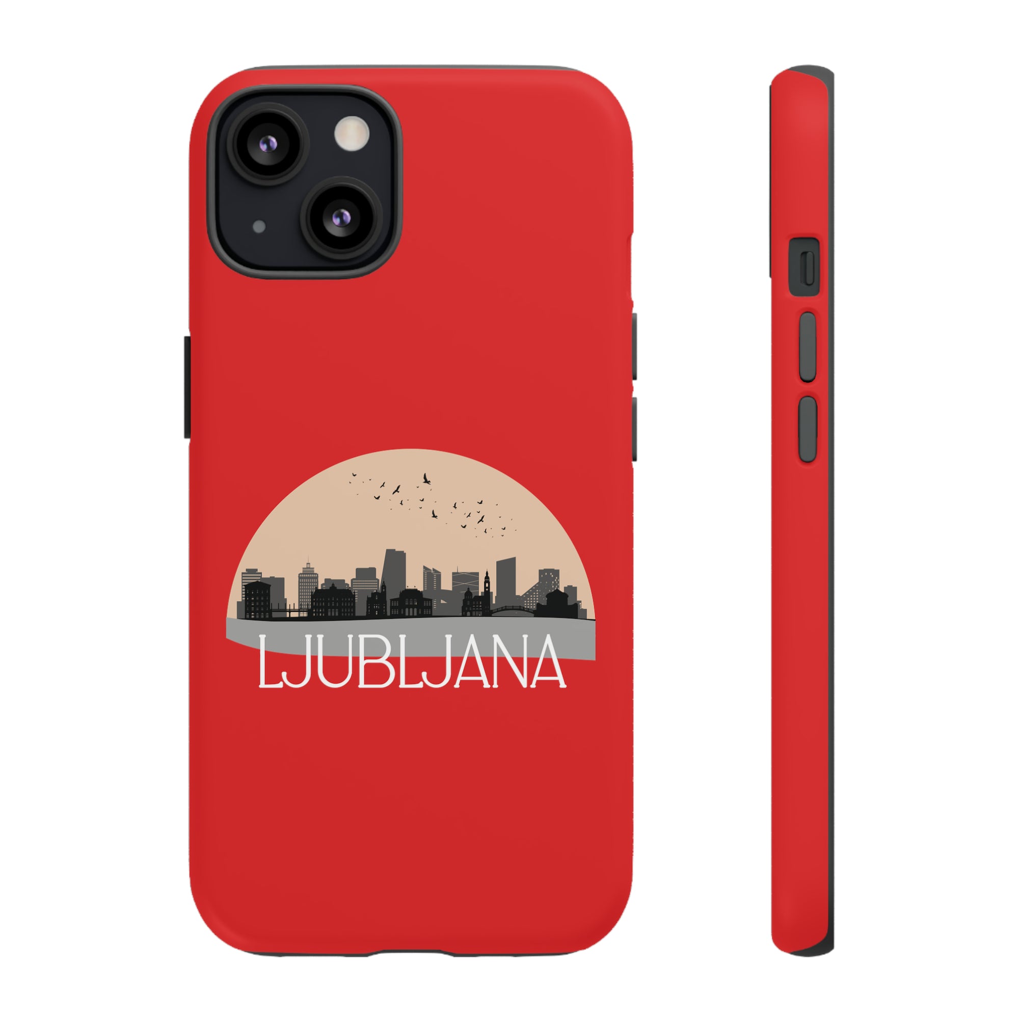 LJUBLJANA Phone Case - Red