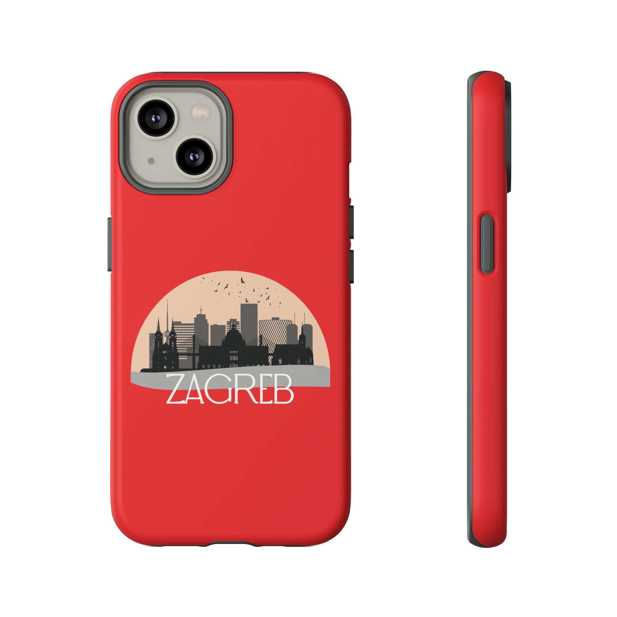 ZAGREB Phone Case - Red