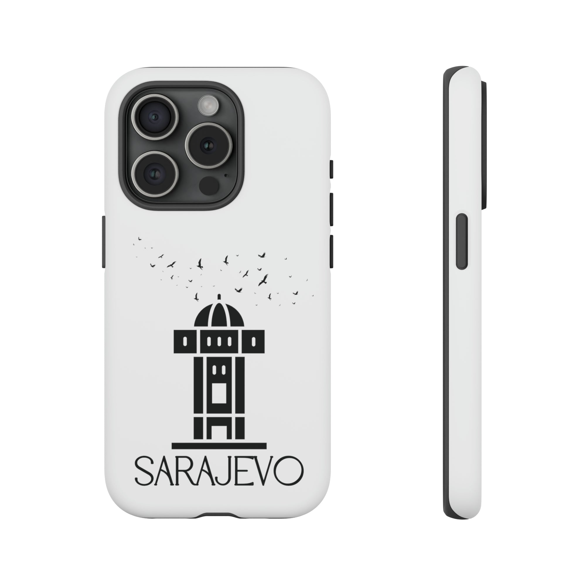 SARAJEVO SEBILJ Phone Case - White