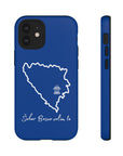 Šeher Bosno Volim Te Phone Case - Blue