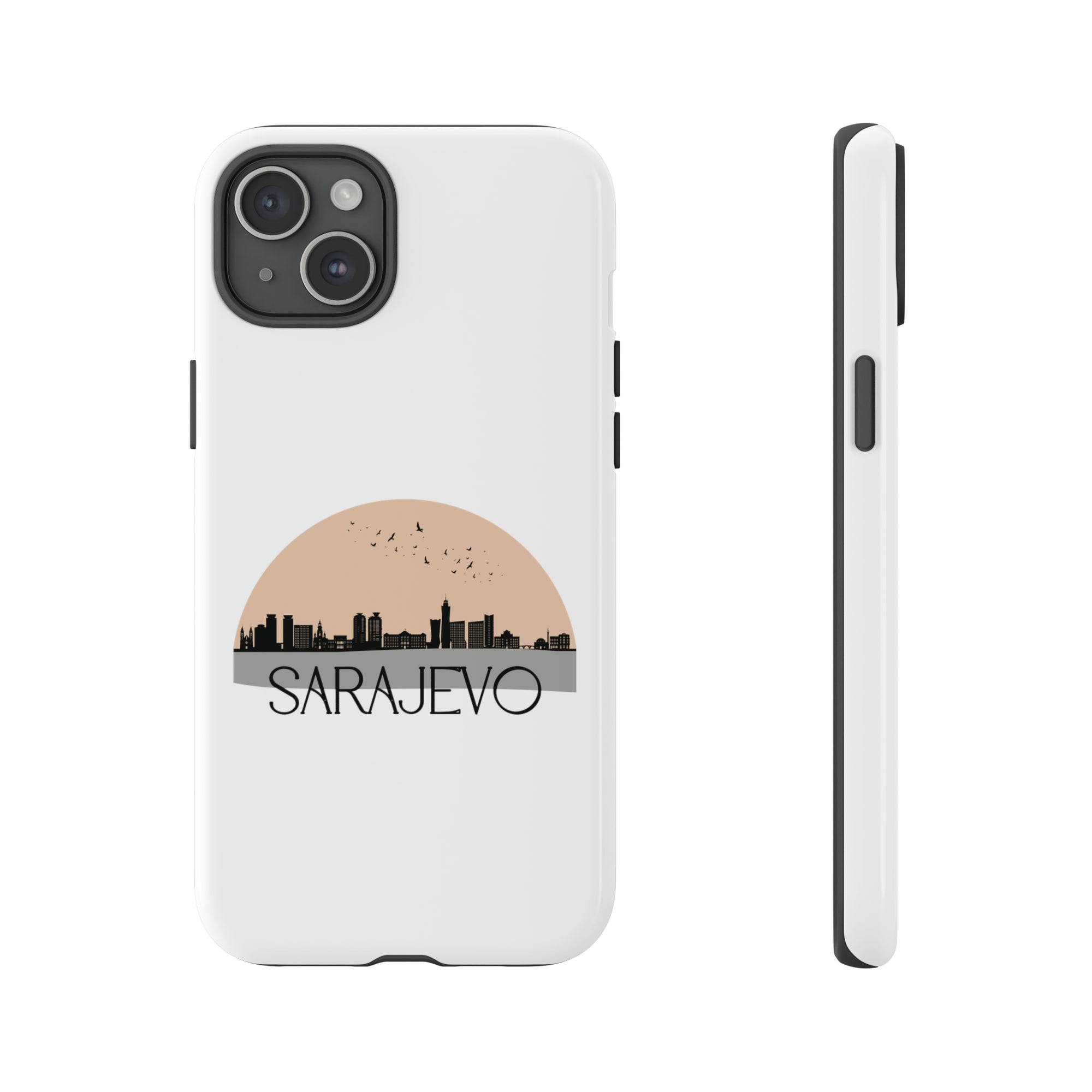 SARAJEVO Phone Case - White