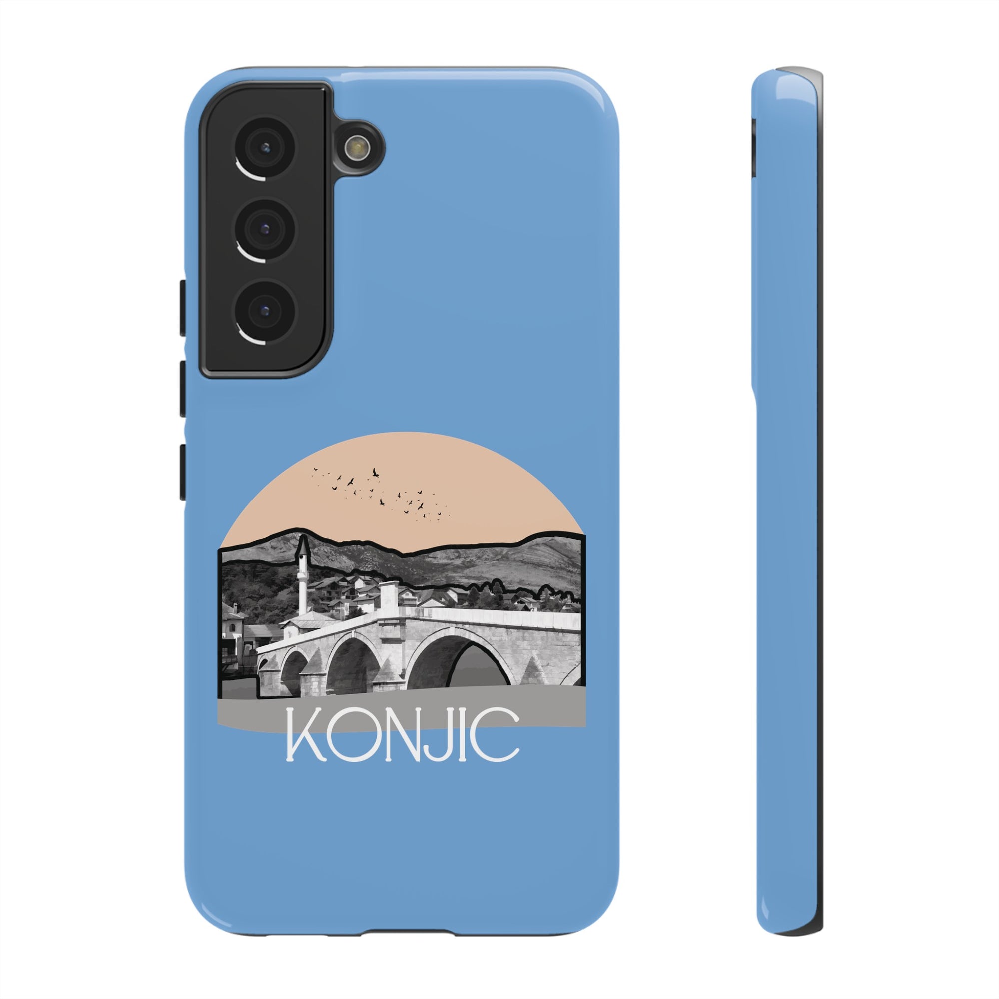 KONJIC Phone Case - Light Blue