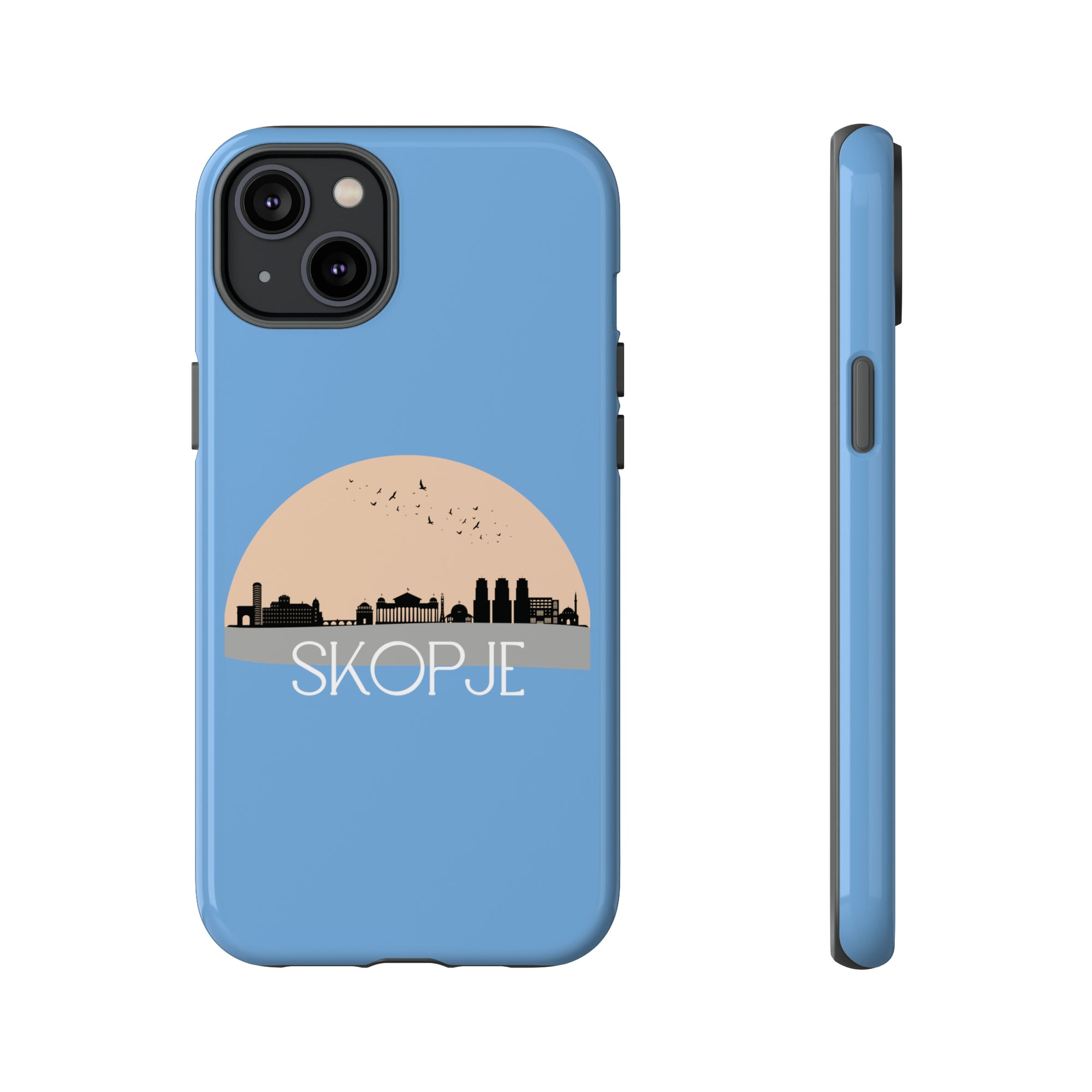 SKOPJE Phone Case - Light Blue