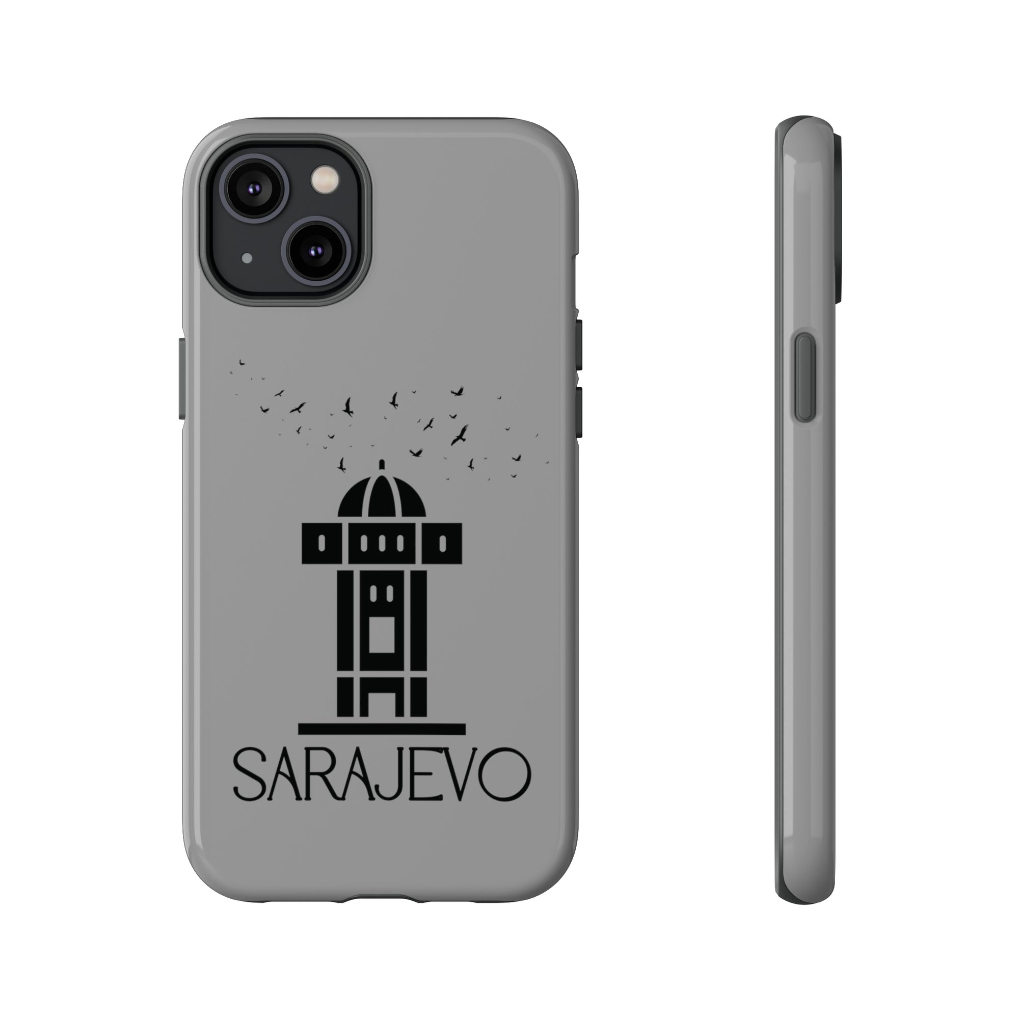 SARAJEVO SEBILJ Phone Case - Grey