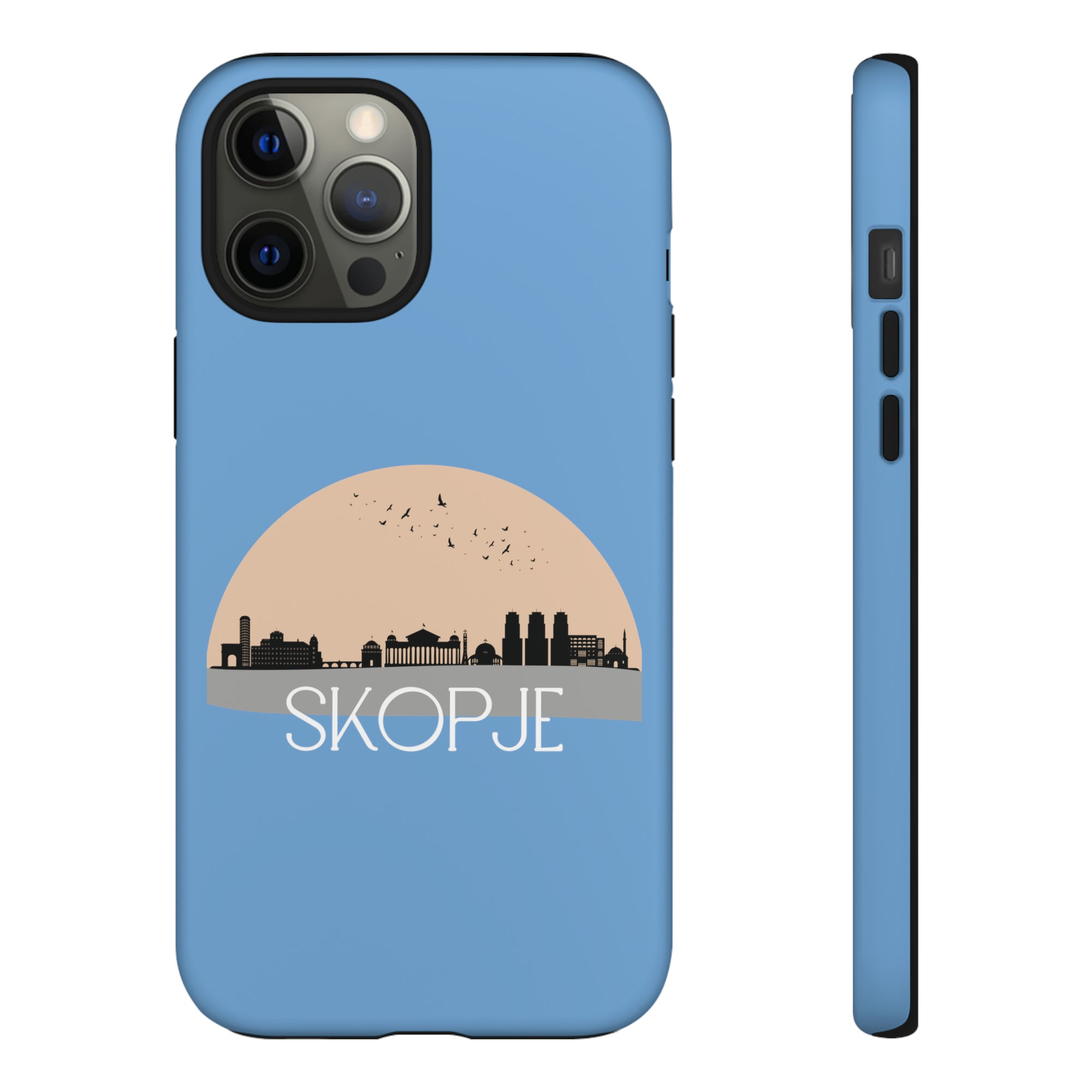 SKOPJE Phone Case - Light Blue