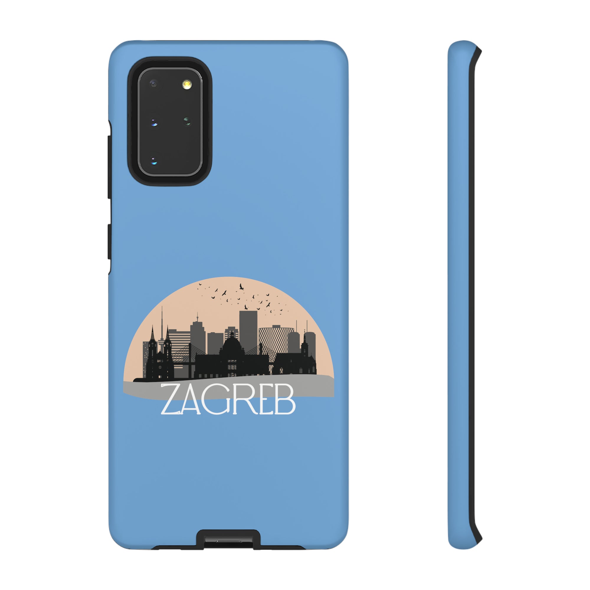 ZAGREB Phone Case - Light Blue