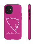 Šeher Bosno Volim Te Phone Case - Pink