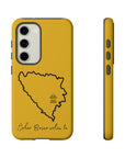 Šeher Bosno Volim Te Phone Case - Yellow