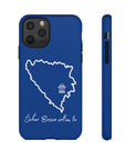 Šeher Bosno Volim Te Phone Case - Blue