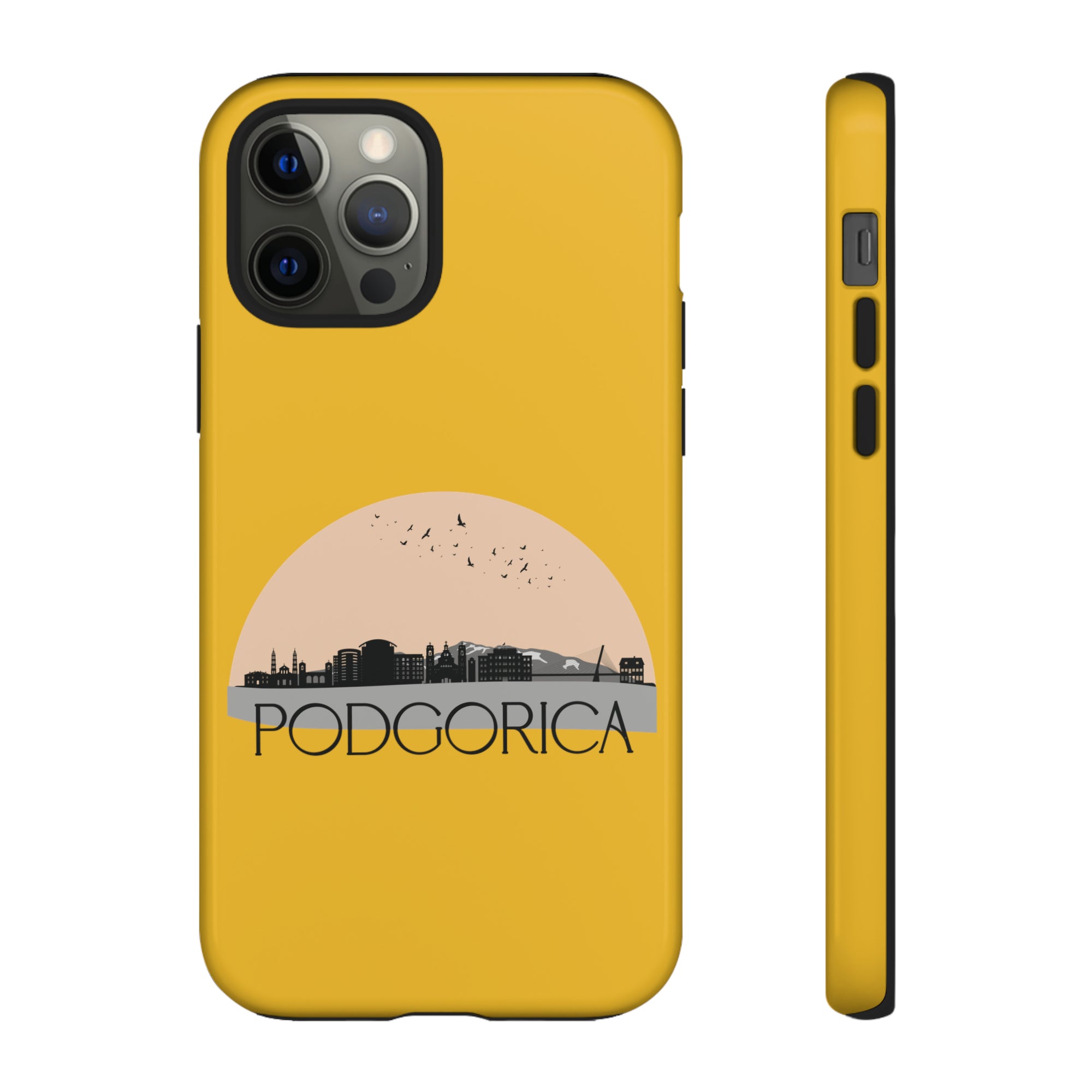 PODGORICA Phone Case - Yellow