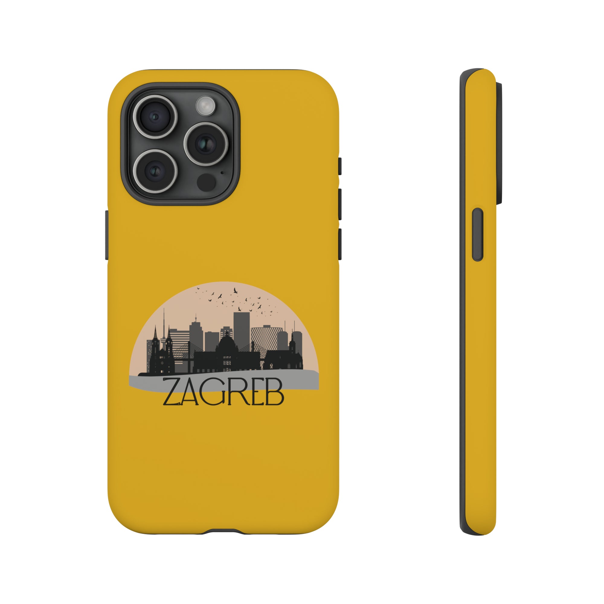 ZAGREB Phone Case - Yellow