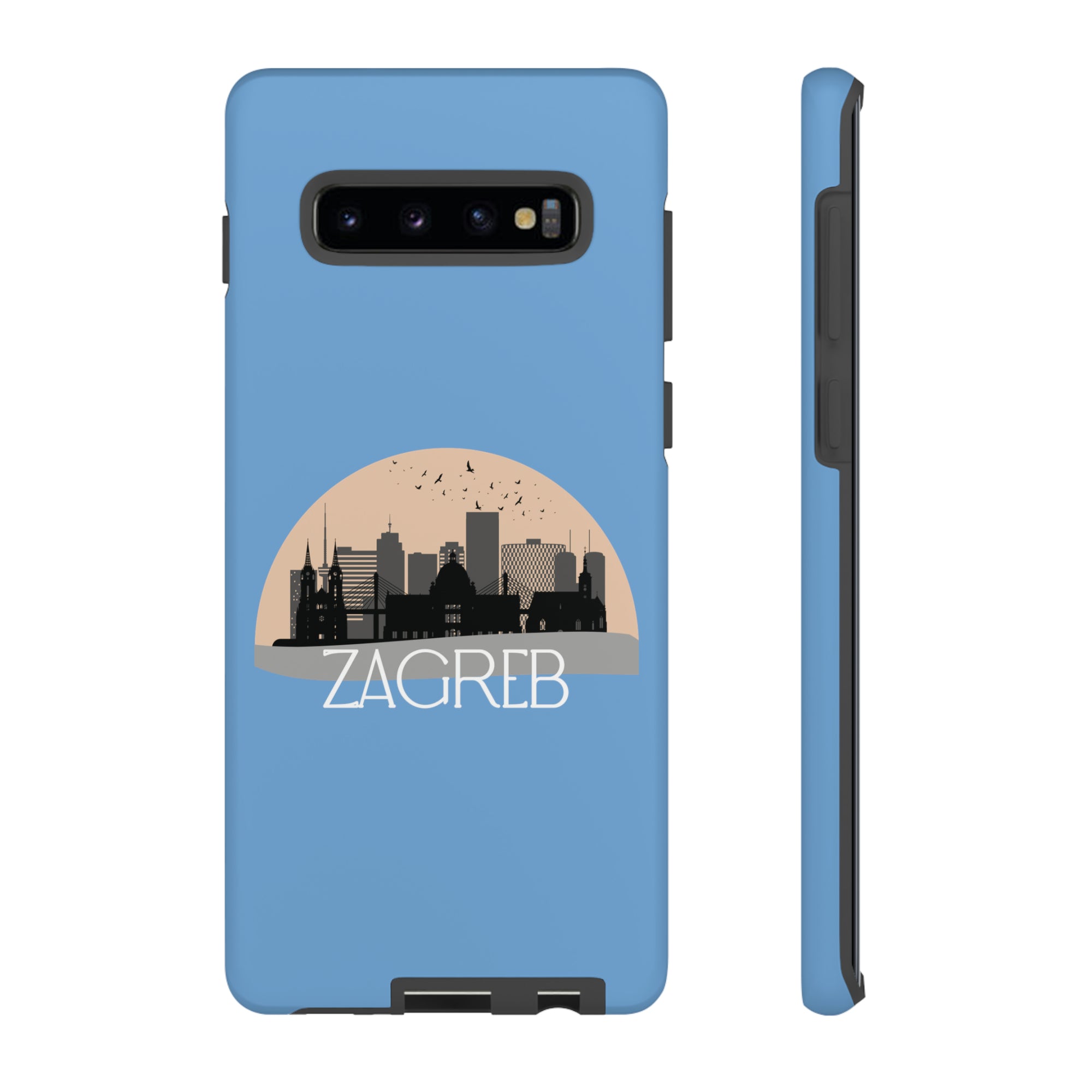 ZAGREB Phone Case - Light Blue