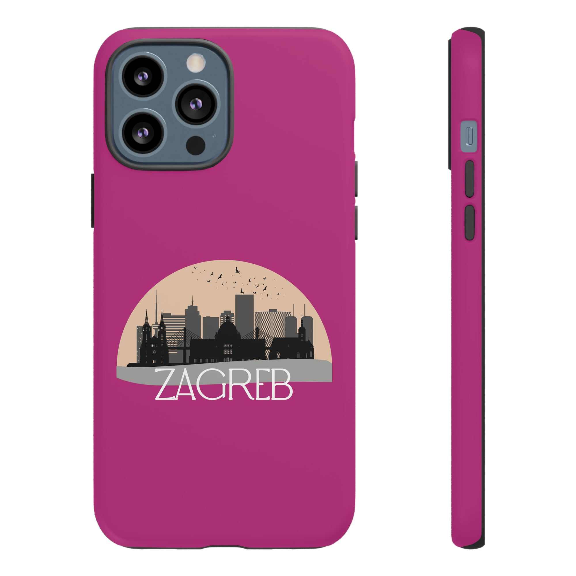 ZAGREB Phone Case - Pink