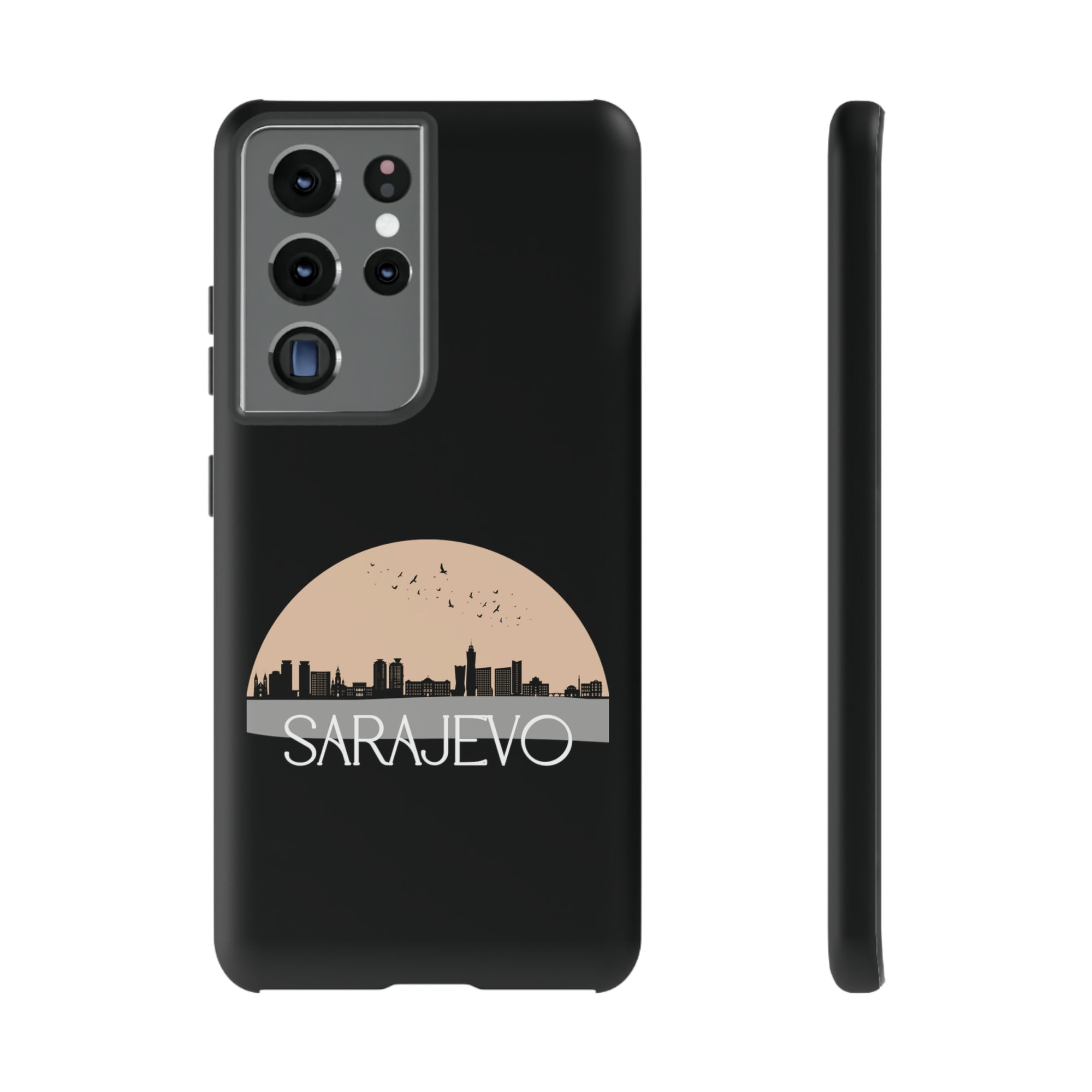 SARAJEVO Phone Case - Black