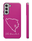 Šeher Bosno Volim Te Phone Case - Pink