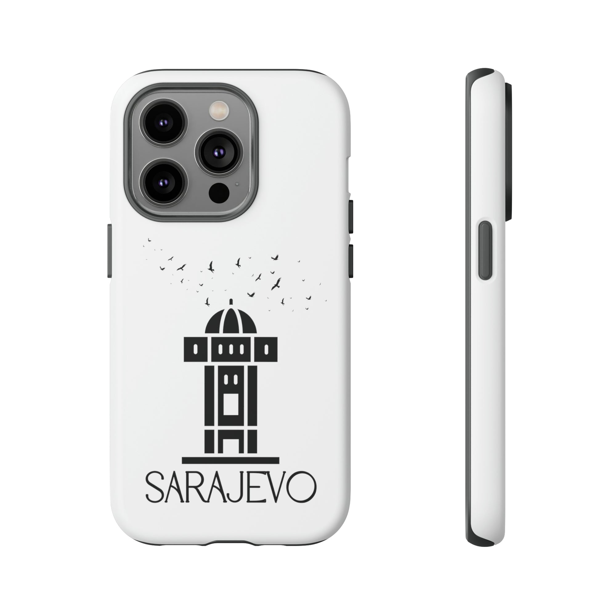 SARAJEVO SEBILJ Phone Case - White